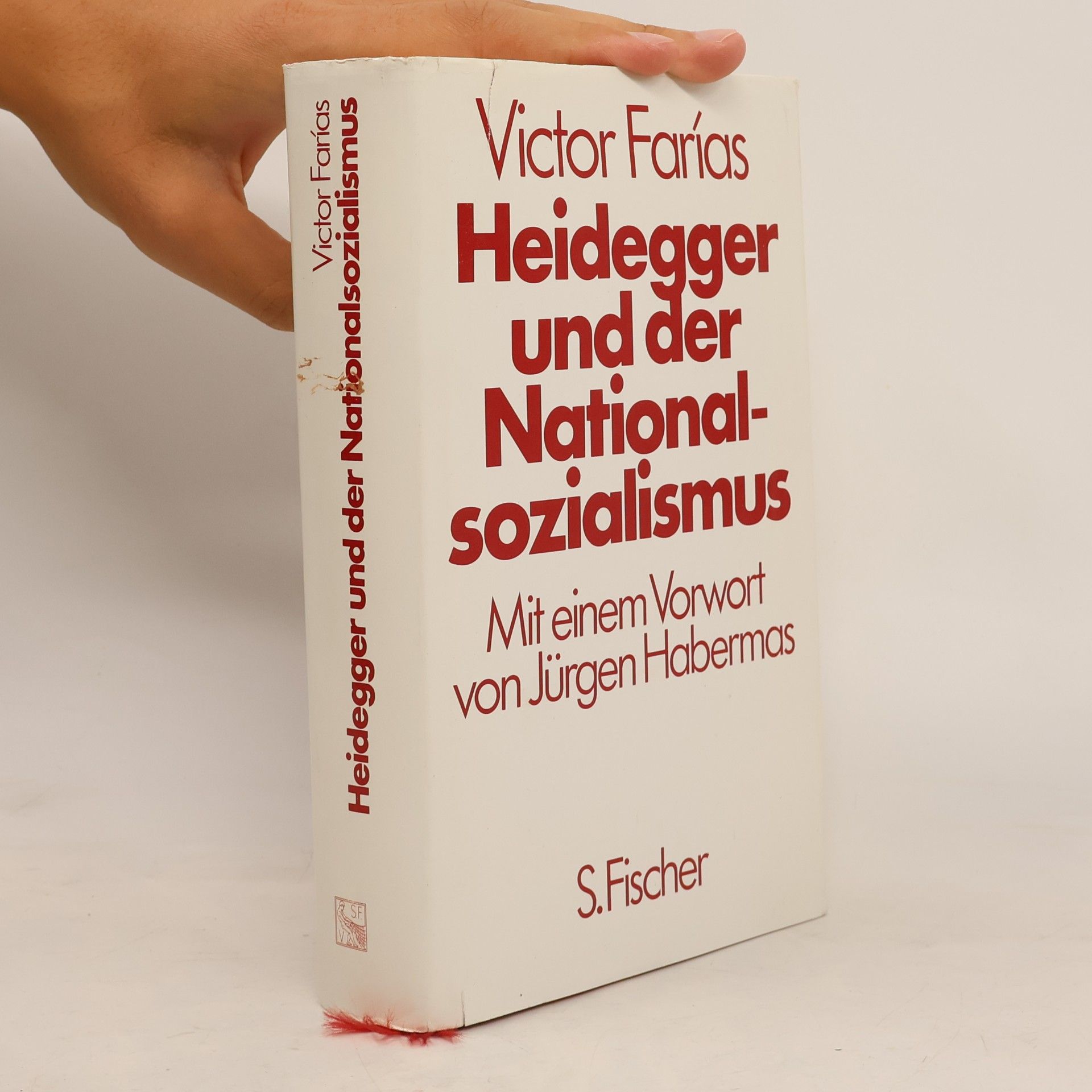 Víctor Farías Heidegger und der Nationalsozialismus