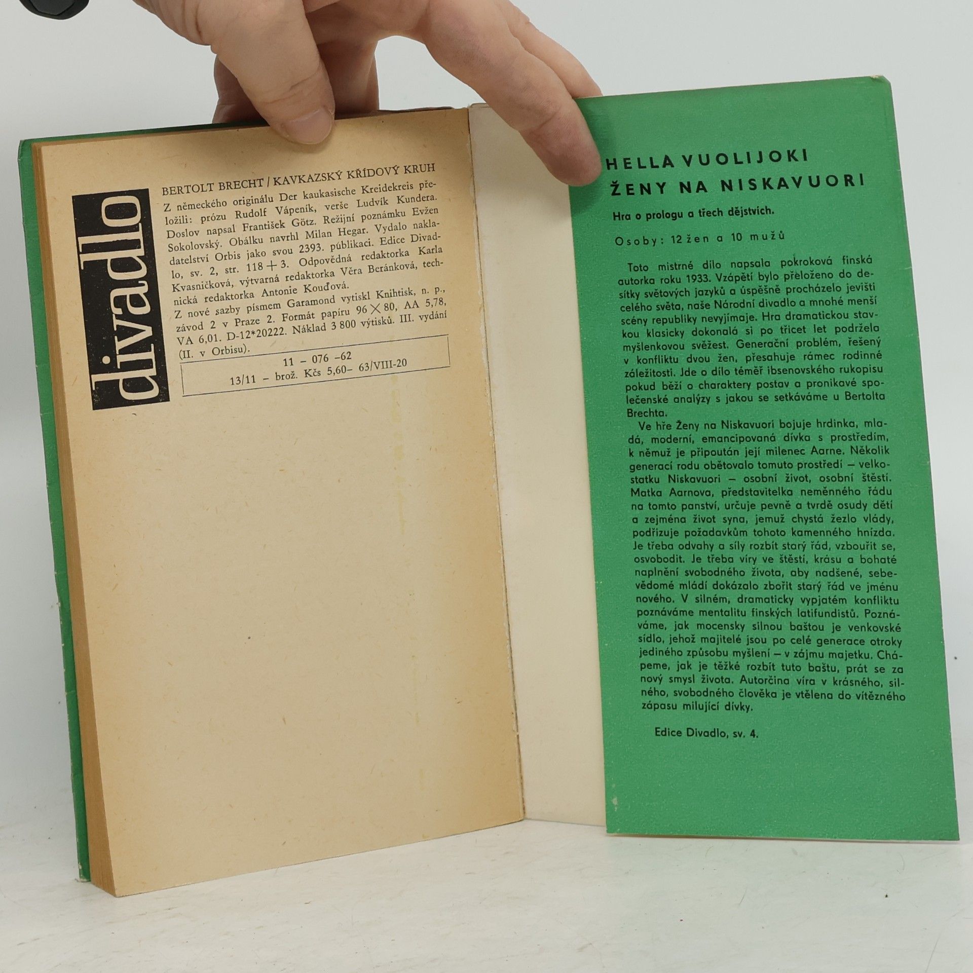 Bertolt Brecht Kavkazský křídový kruh