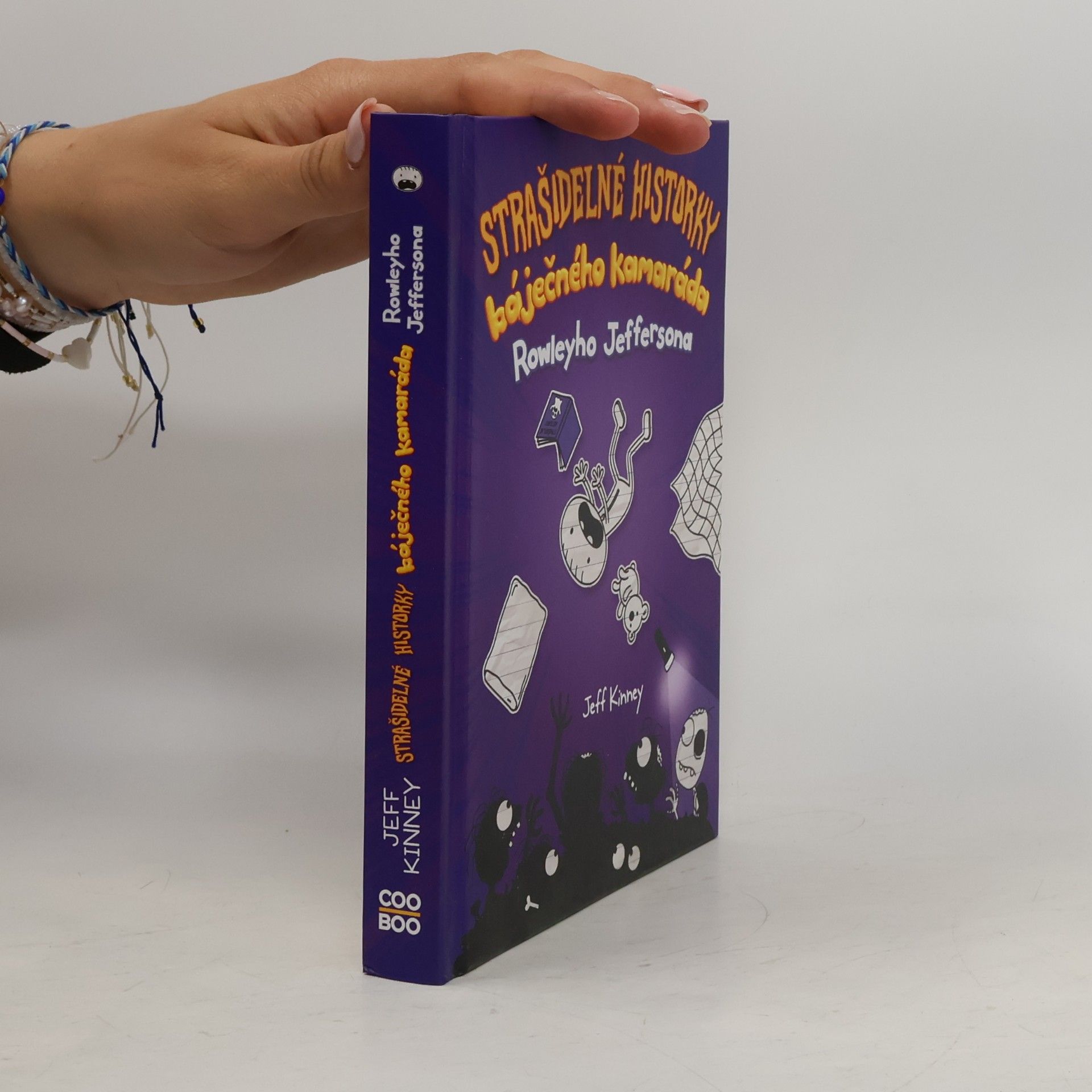 Jeff Kinney Strašidelné historky báječného kamaráda Rowleyho Jeffersona