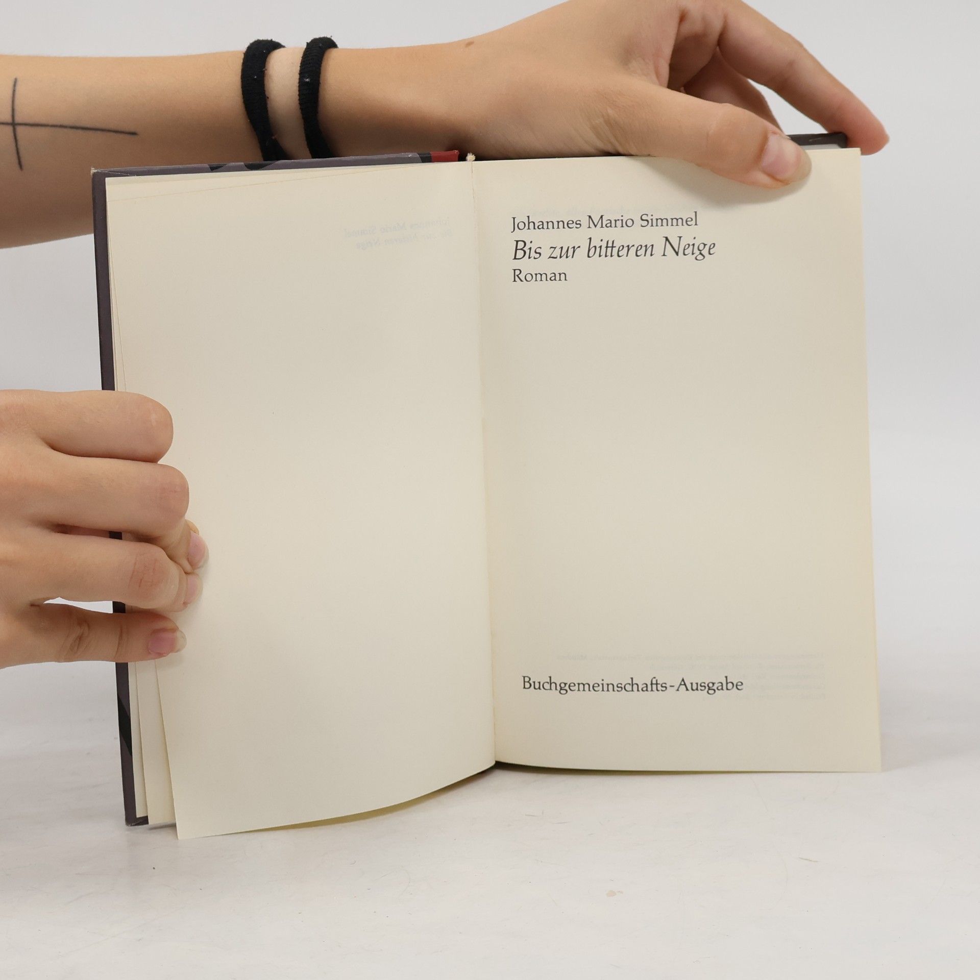 Johannes Mario Simmel Bis zur bitteren Neige