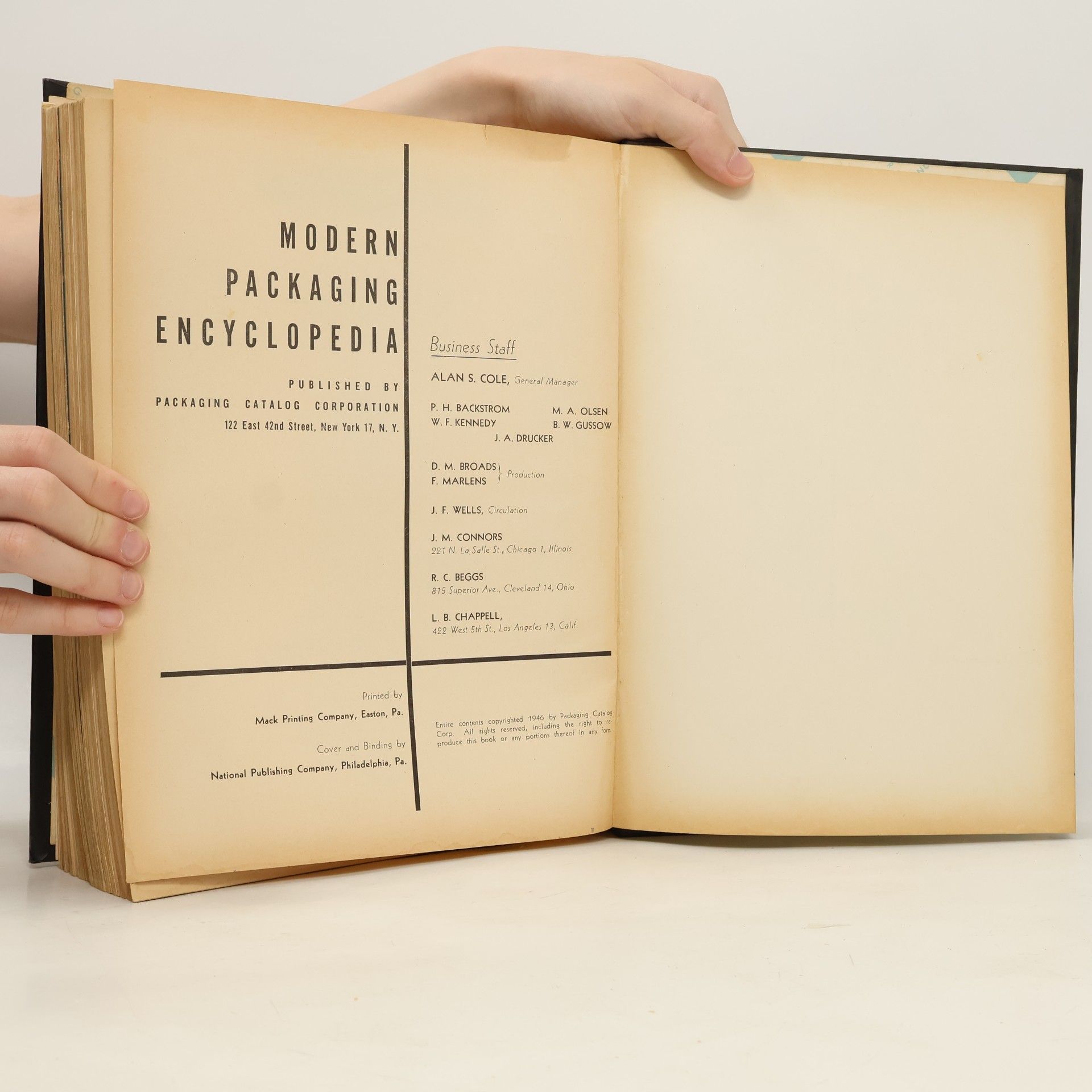 Various authors Modern Packaging Encyclopedia