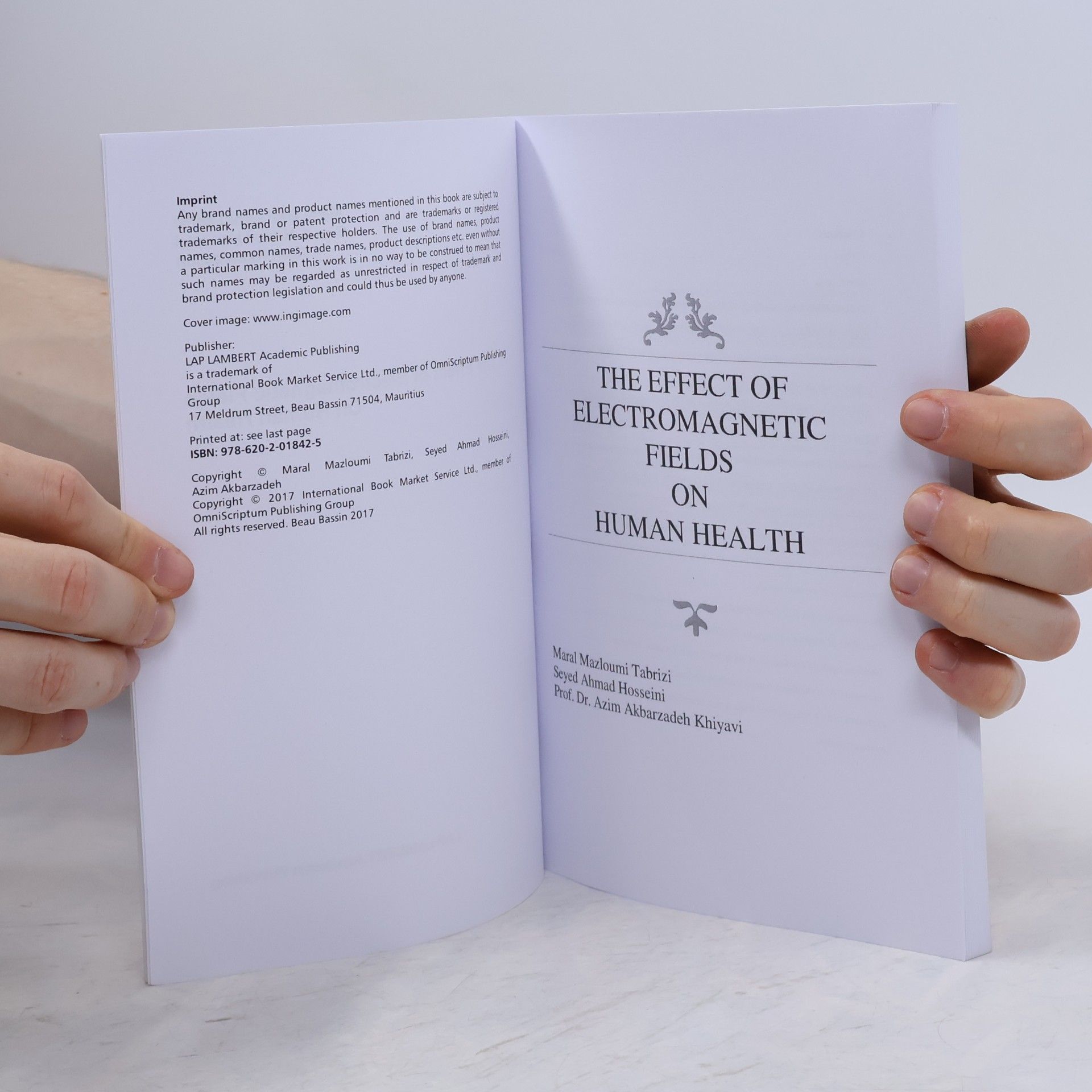 Maral Mazloumi Tabrizi The Effect of Electromagnetic Fields on Human Health