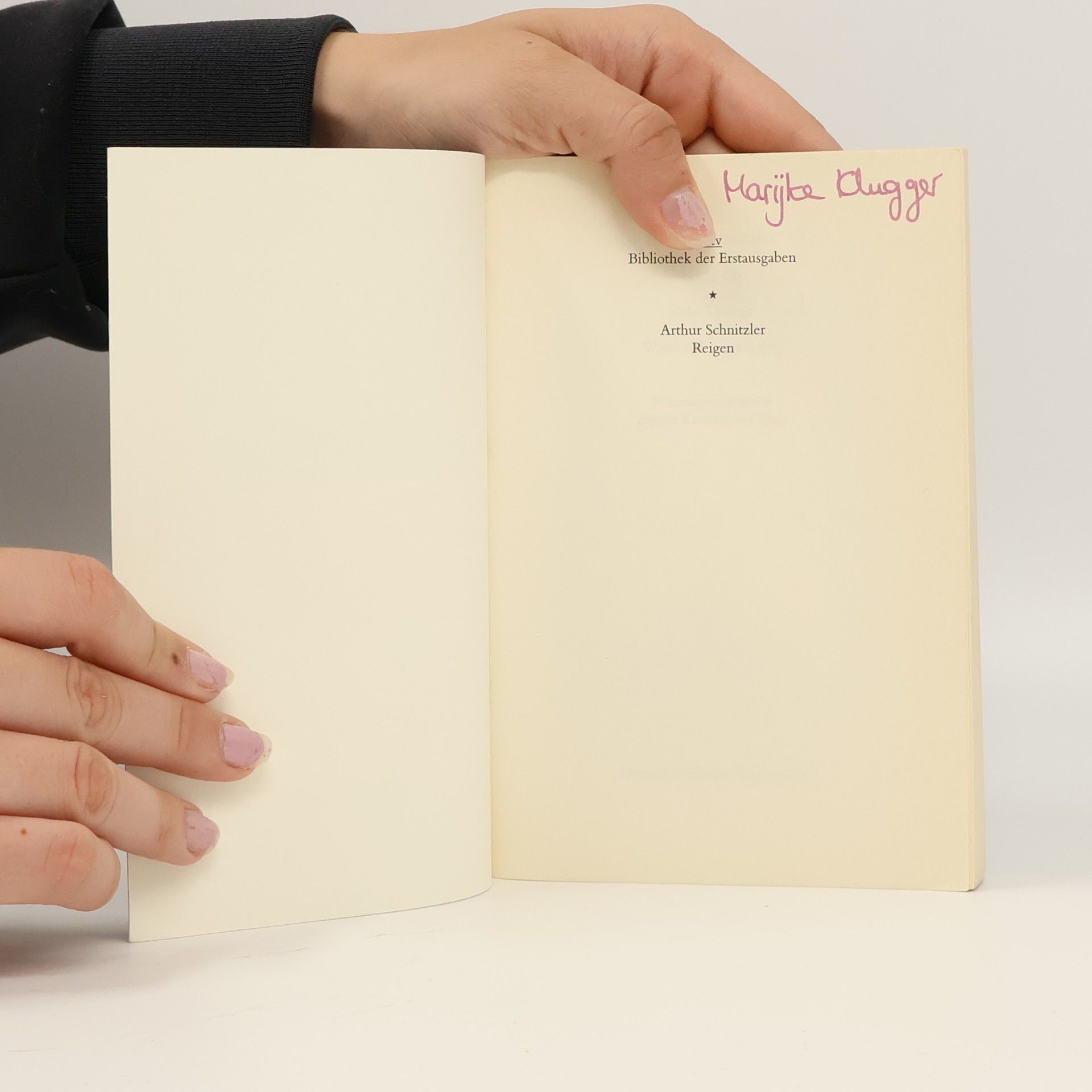 Arthur Schnitzler Reigen