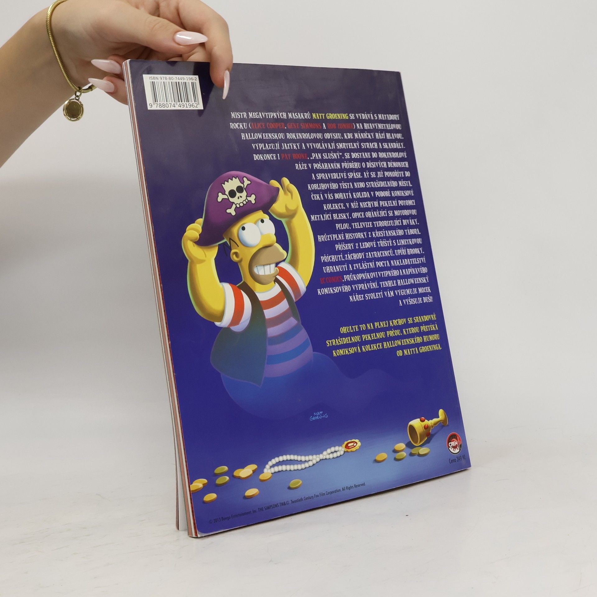 Matt Groening Simpsonovi. Čarodějnický speciál. Bžunda mrtvého muže