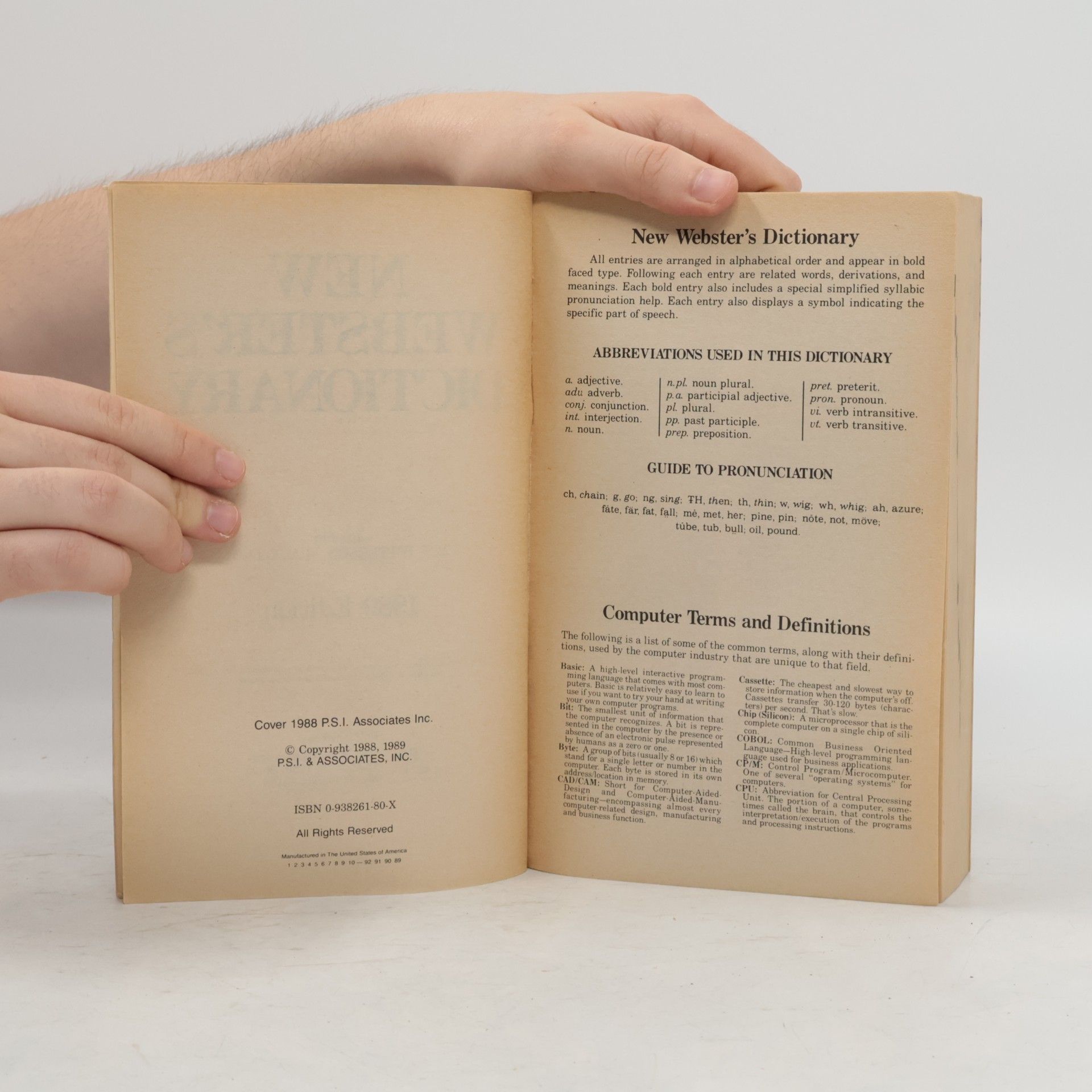 R. F. Patterson New Webster's Dictionary & Thesaurus Roget's.