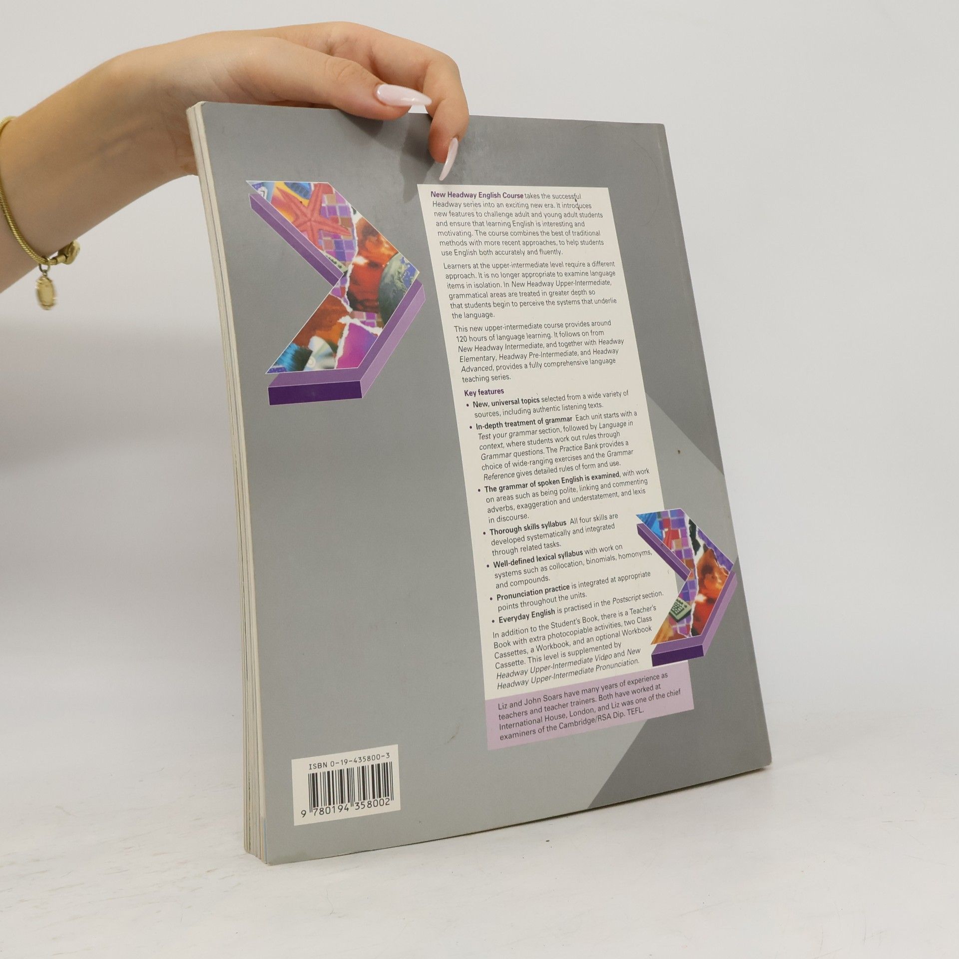 Liz Soars New Headway English Course. Upper-intermediate student's book