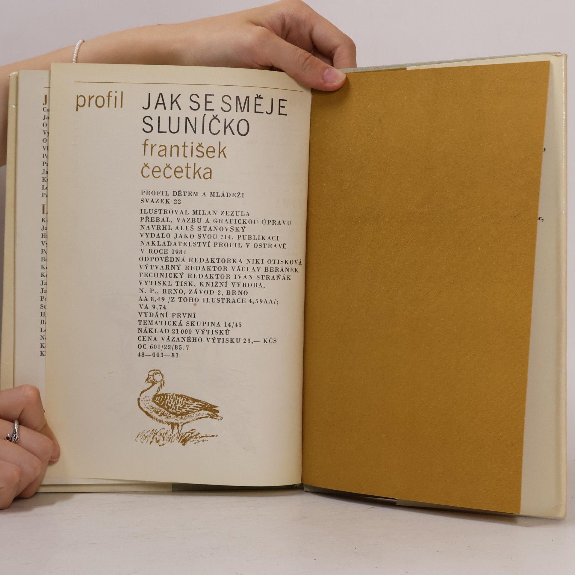 František Čečetka Jak se směje sluníčko