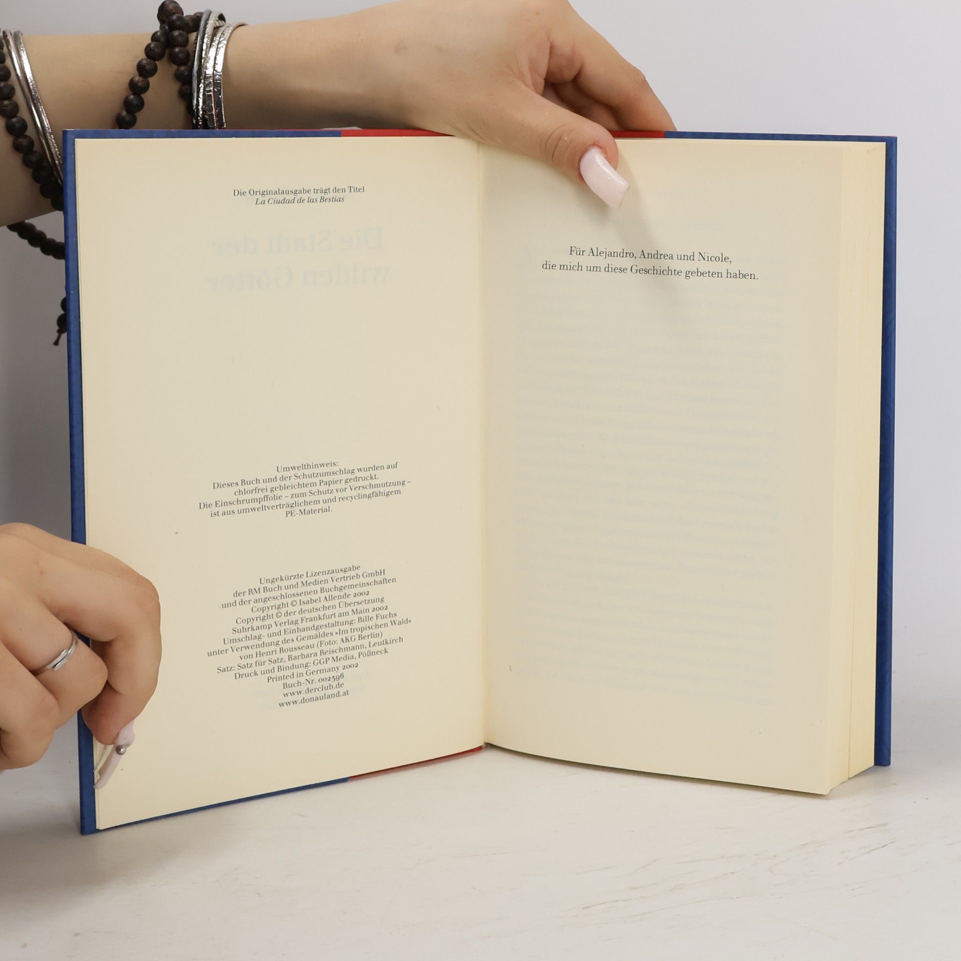 Isabel Allende Die Stadt der wilden Götter