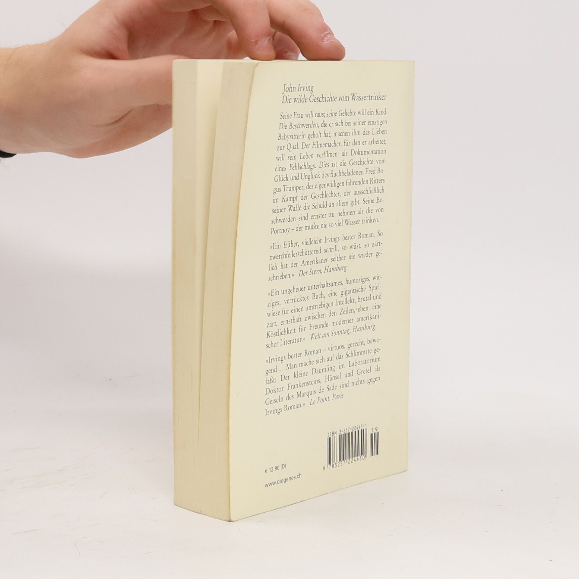 John Irving Die wilde Geschichte vom Wassertrinker