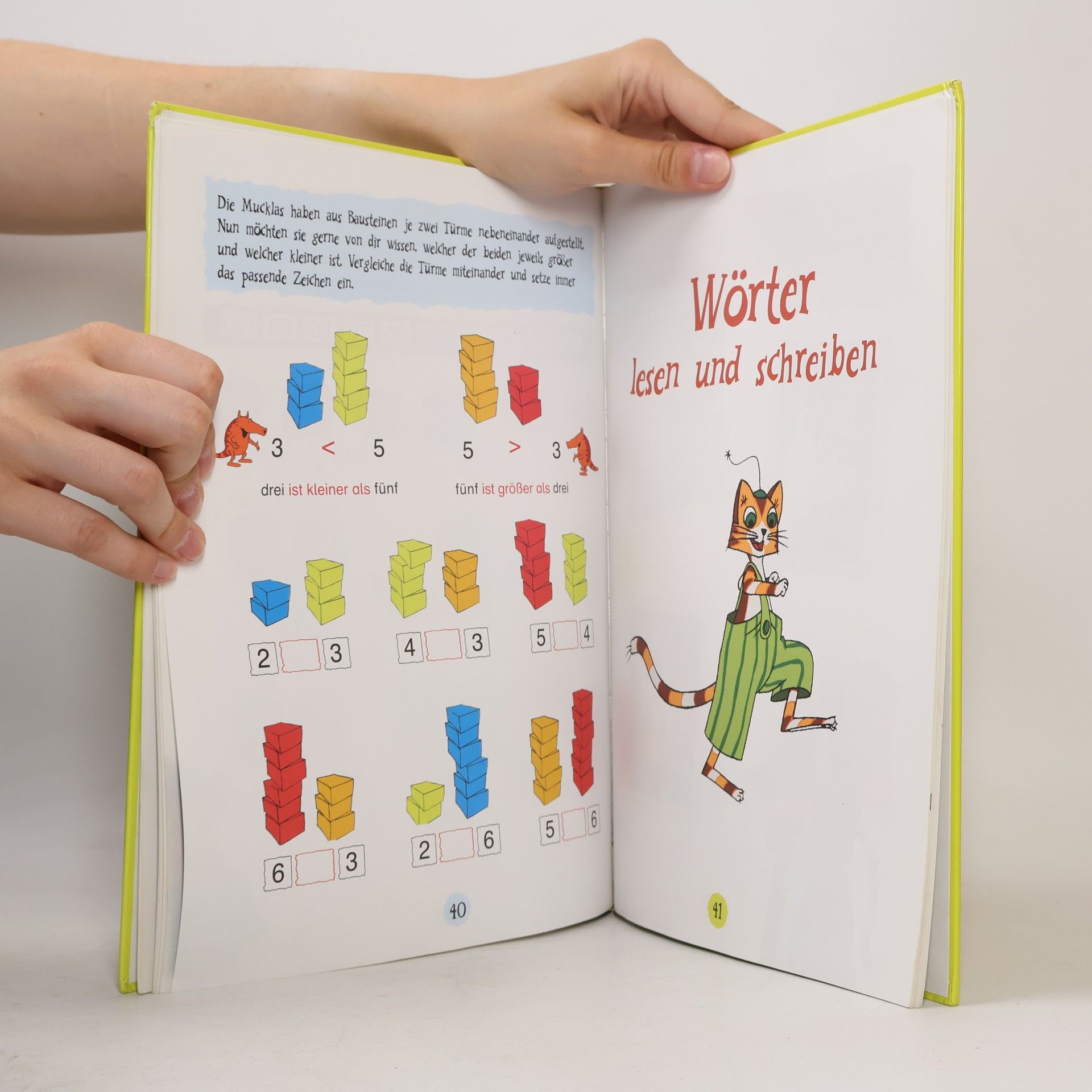 Autorenkollektiv Das große Vorschulbuch: Pettersson und Findus – Rechnen und Wörter
