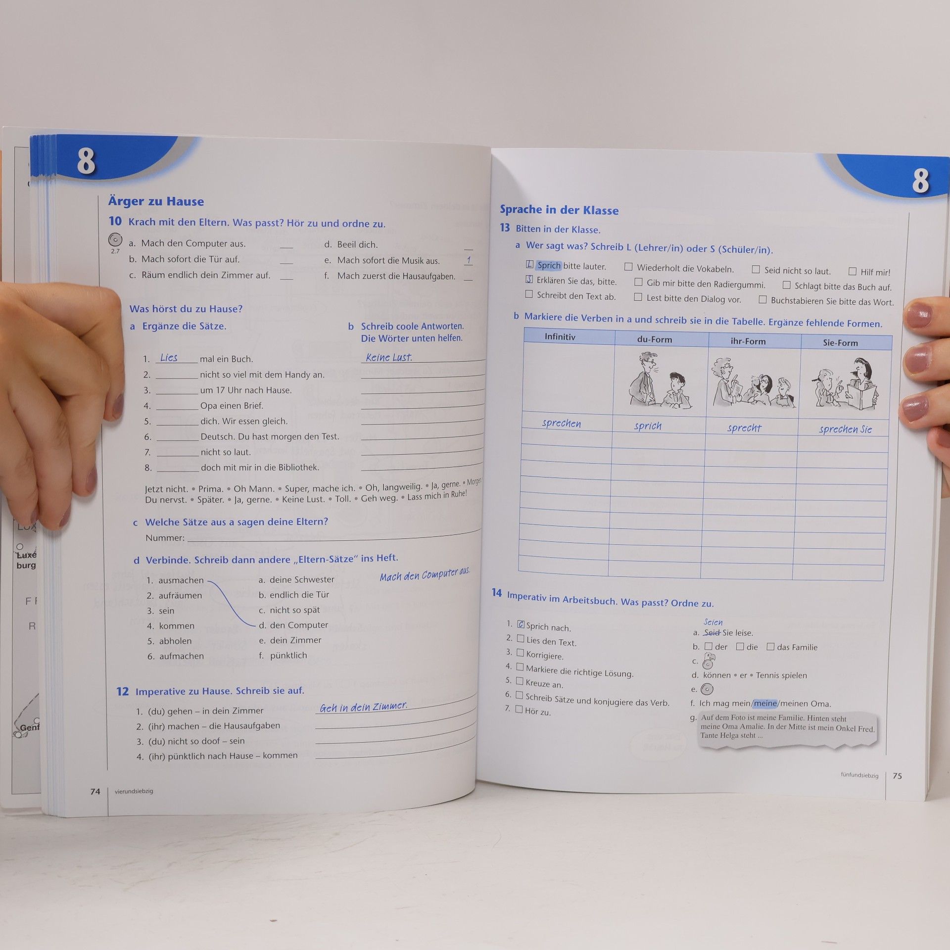 Maruska Mariotta Geni@l klick : Deutsch für Jugendliche : Arbeitsbuch A1