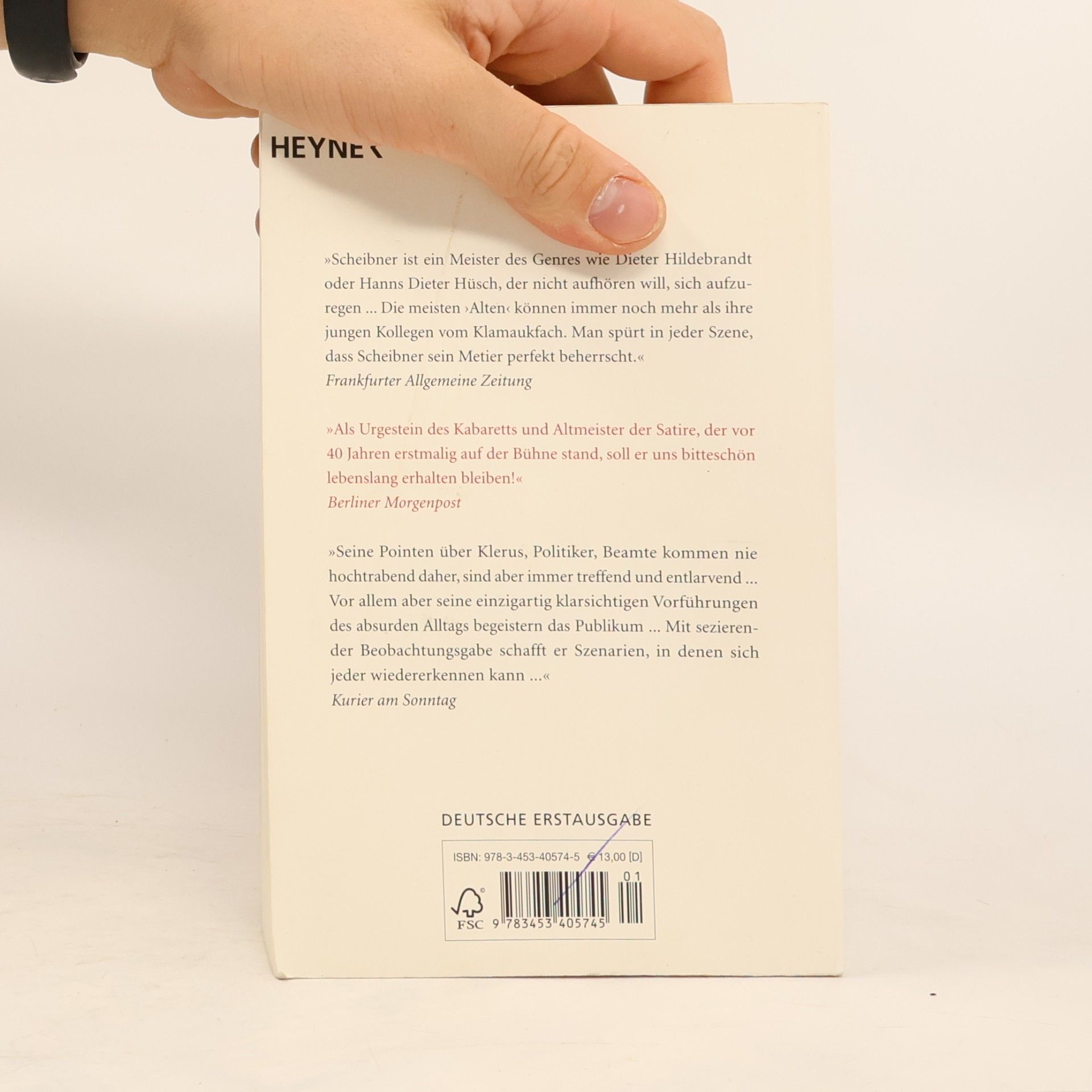 Hans Scheibner Das große Hans Scheibner Buch