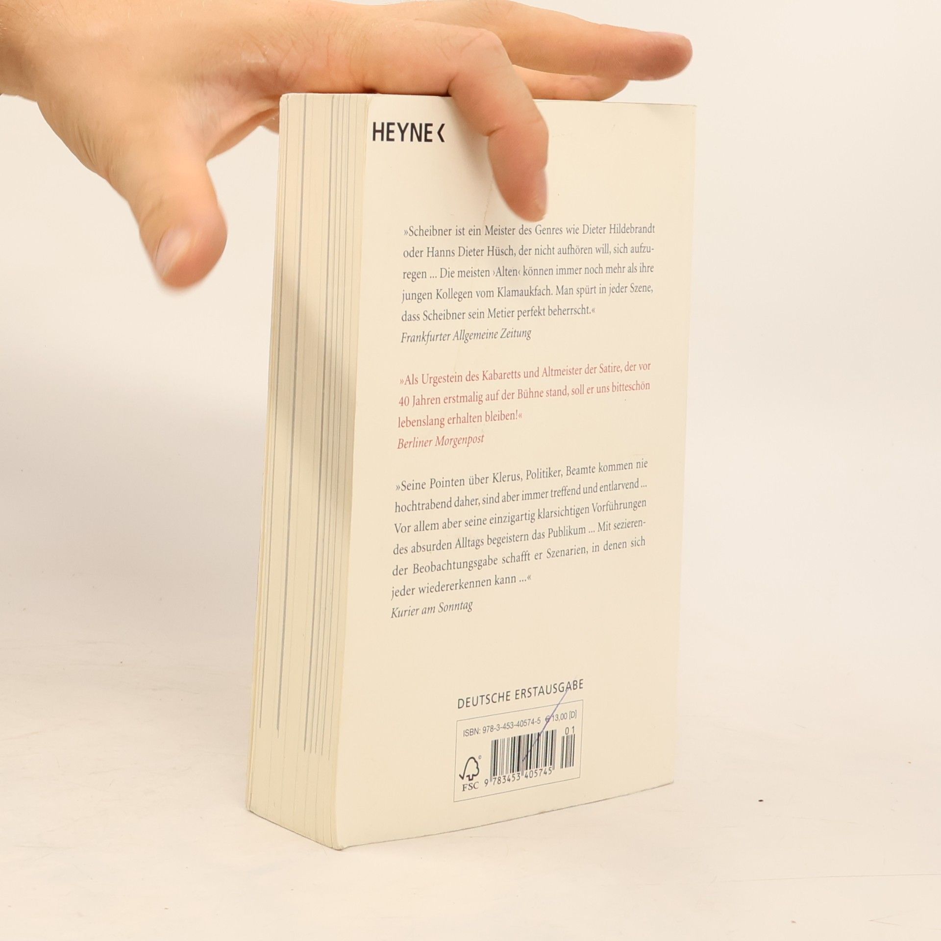 Hans Scheibner Das große Hans Scheibner Buch