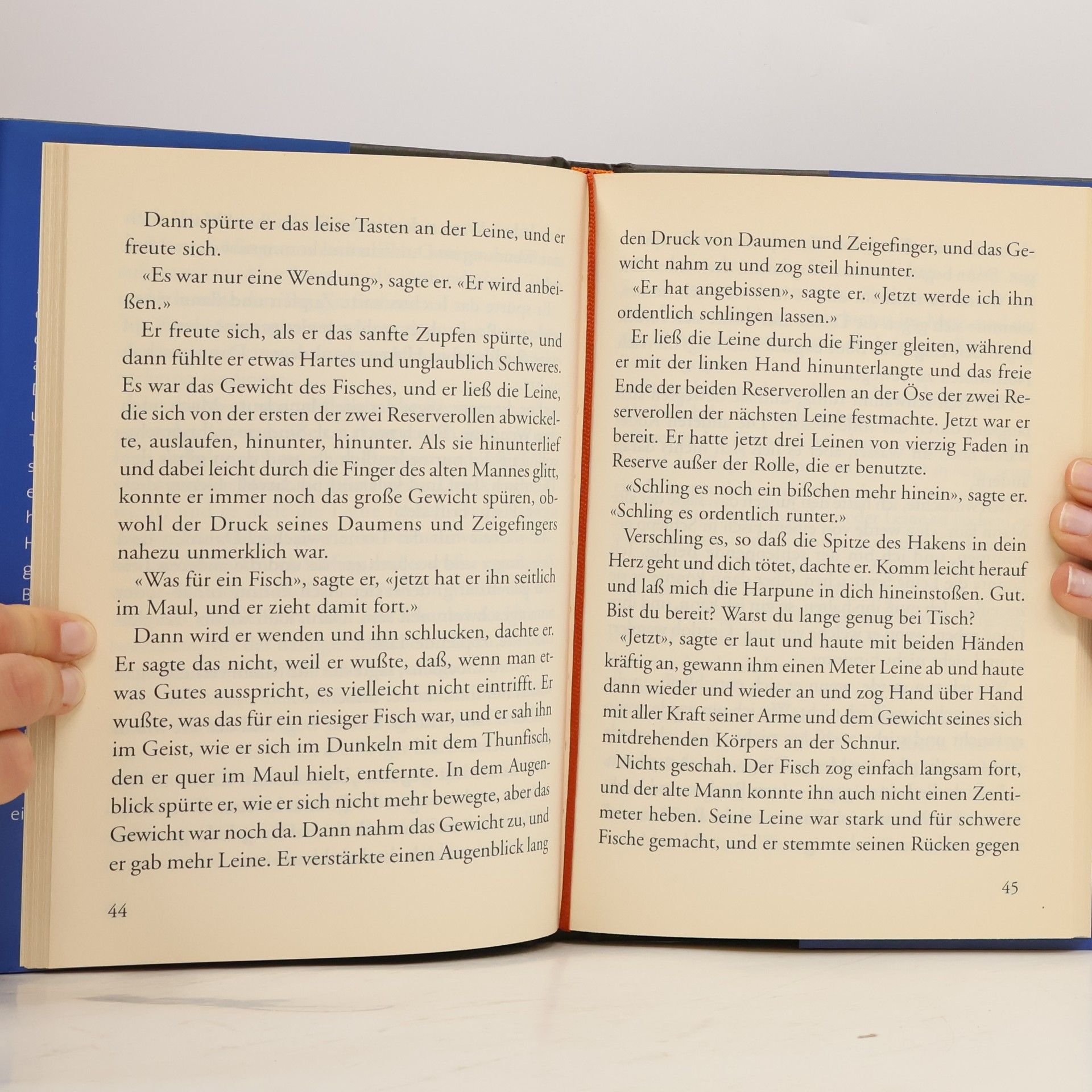 Ernest Hemingway Der alte Mann und das Meer. Großdruck.