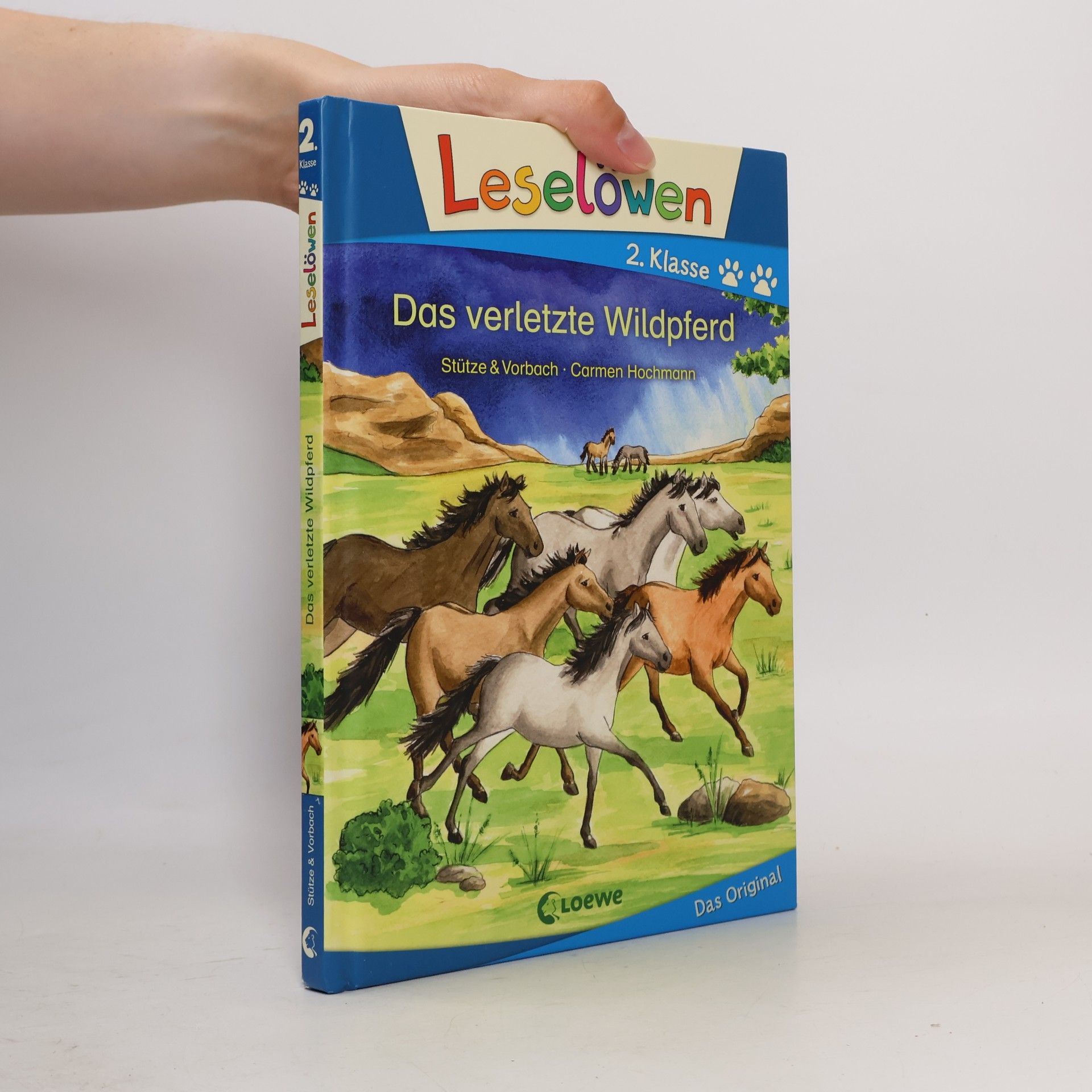 Stütze & Vorbach Leselöwen 2. Klasse. Das verletzte Wildpferd