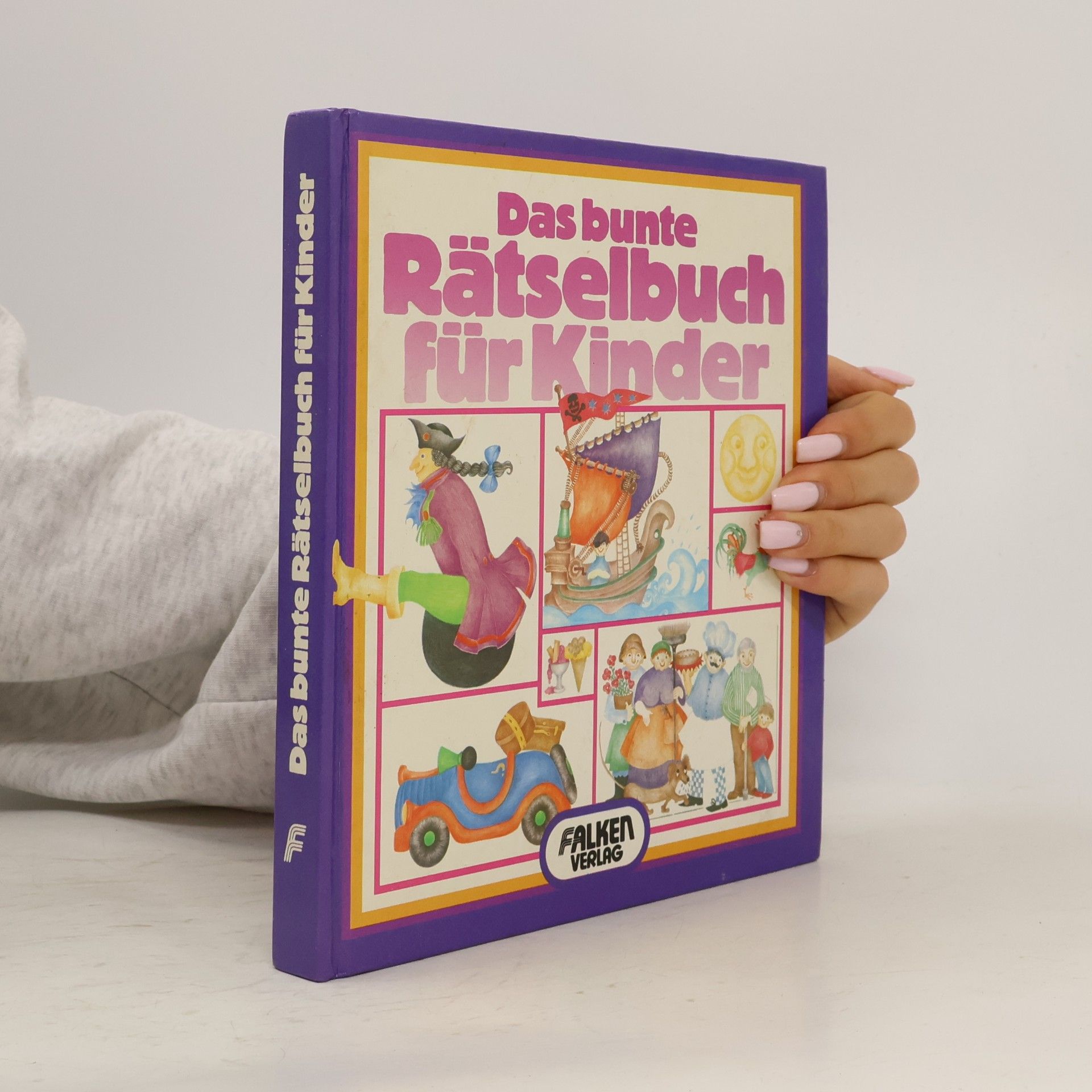 Das bunte Rätselbuch für Kinder.