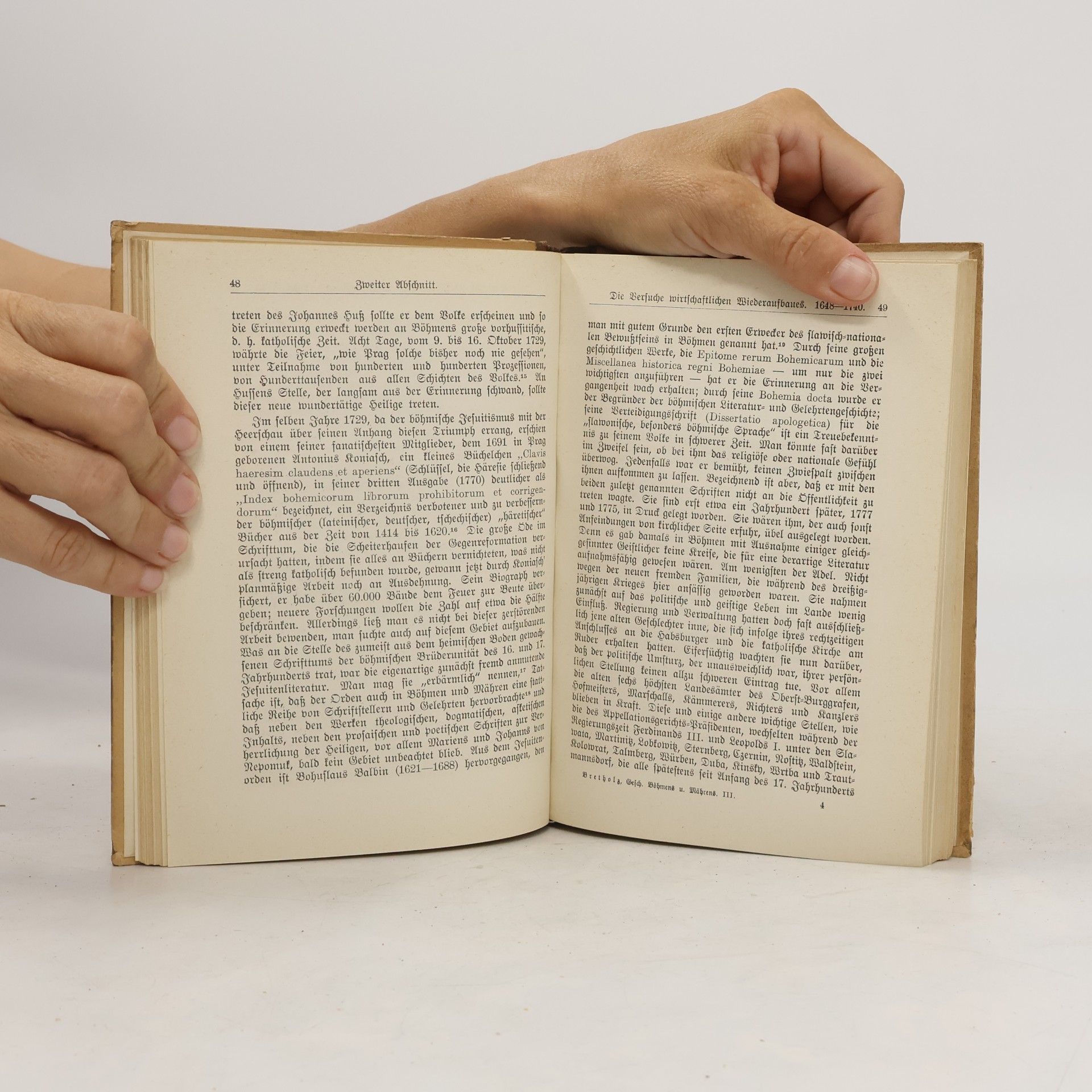 Berthold Bretholz Geschichte Böhmens und Mährens 3
