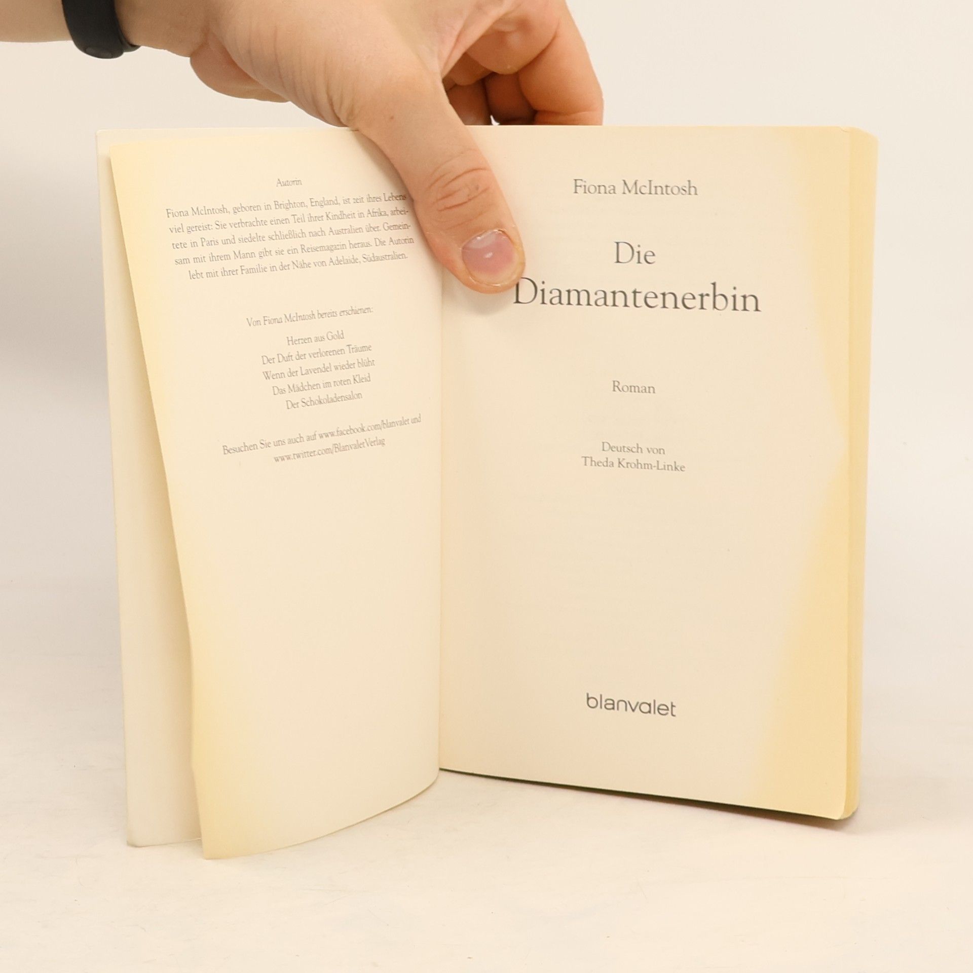 Fiona McIntosh Die Diamantenerbin