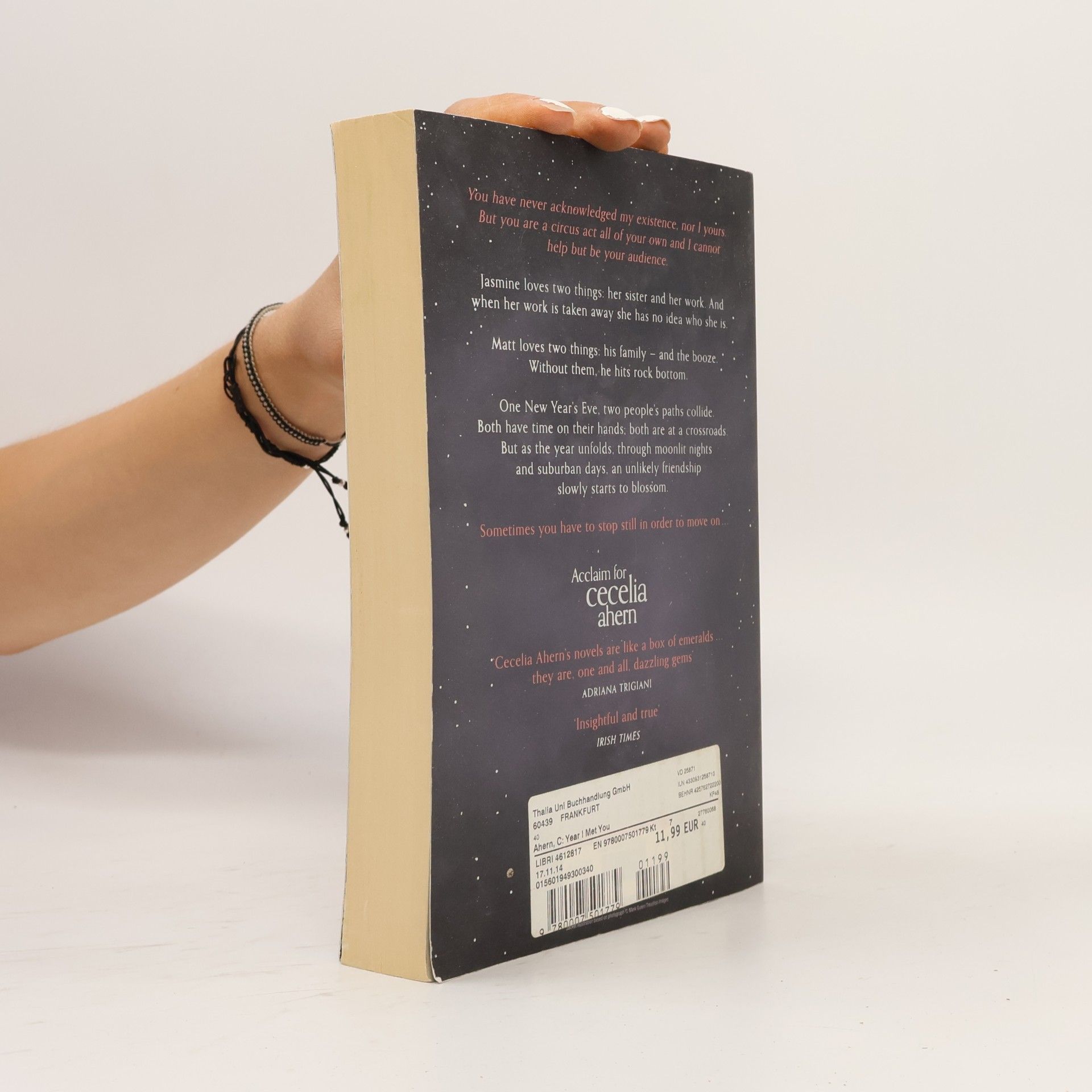 Cecelia Ahern The year I met you