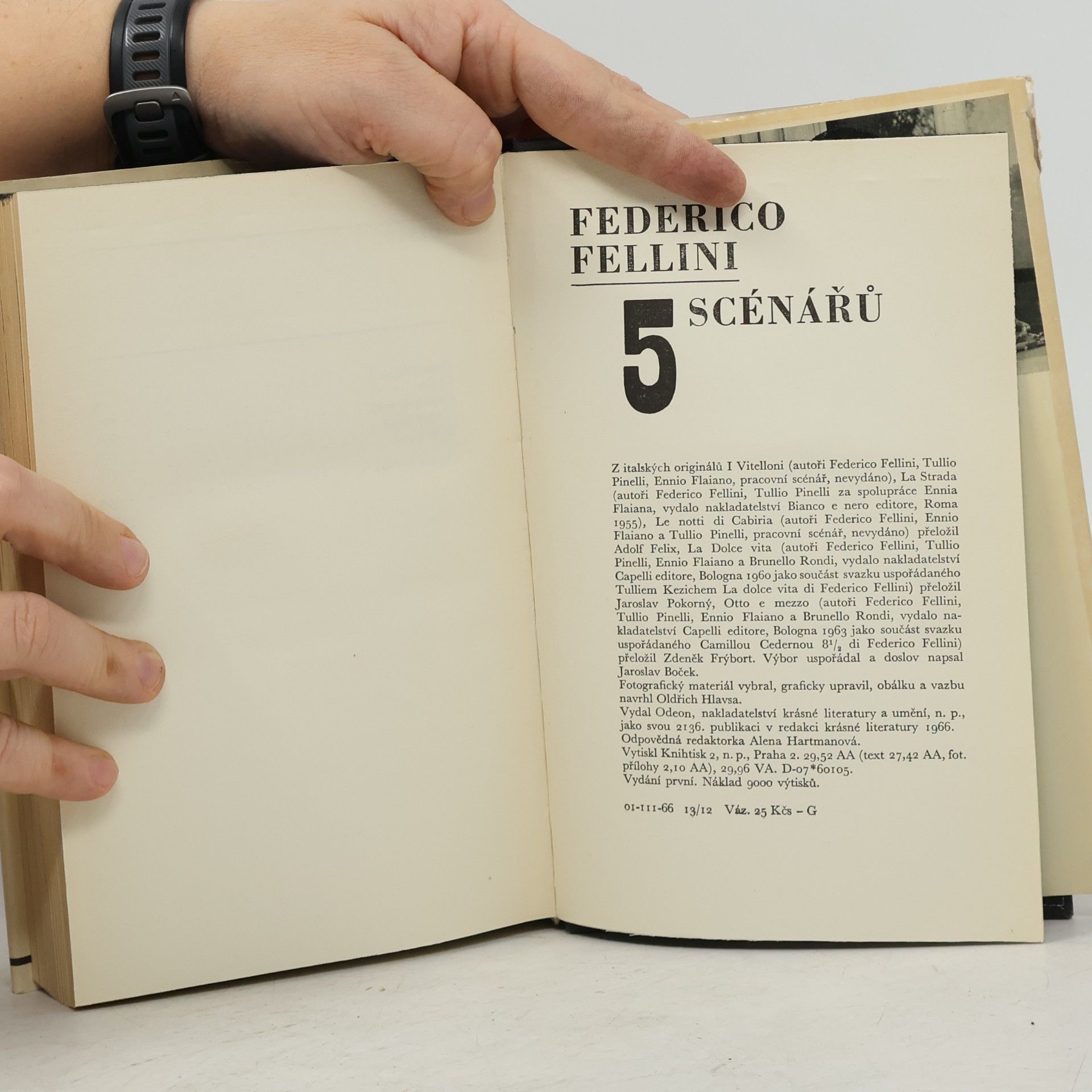 Federico Fellini 5 scénářů