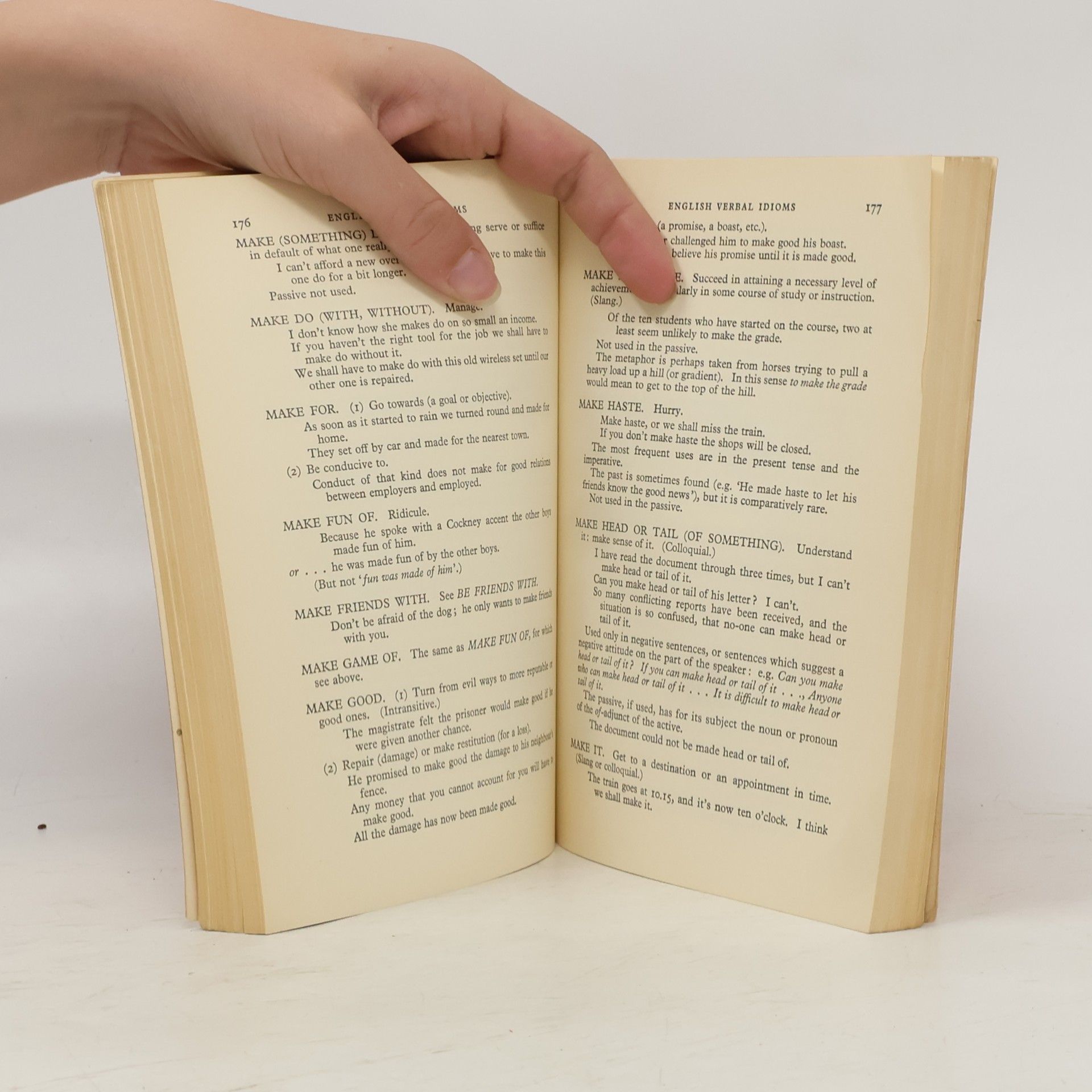 Frederick T. Frederick Thomas Wood English Verbal Idioms