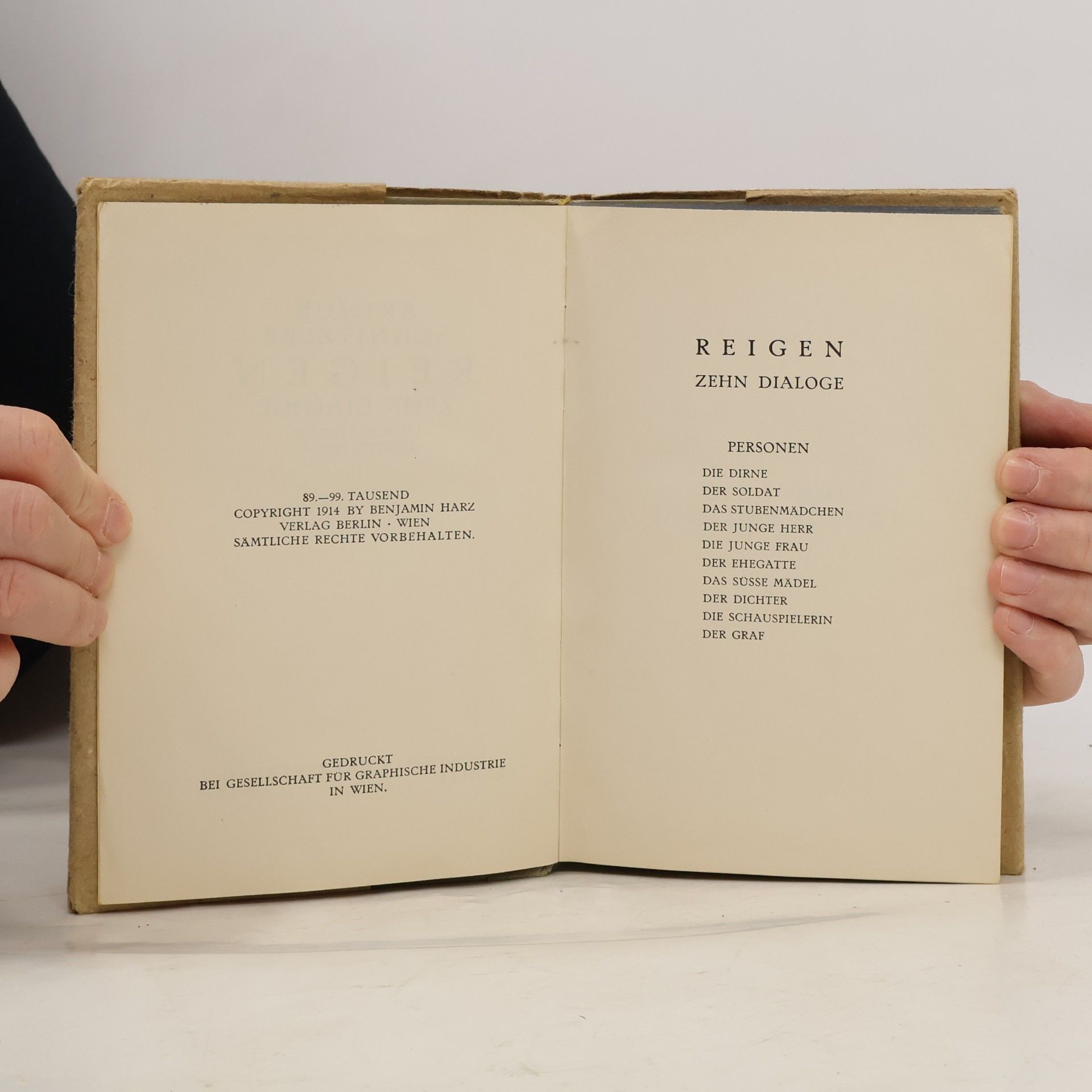 Arthur Schnitzler Reigen