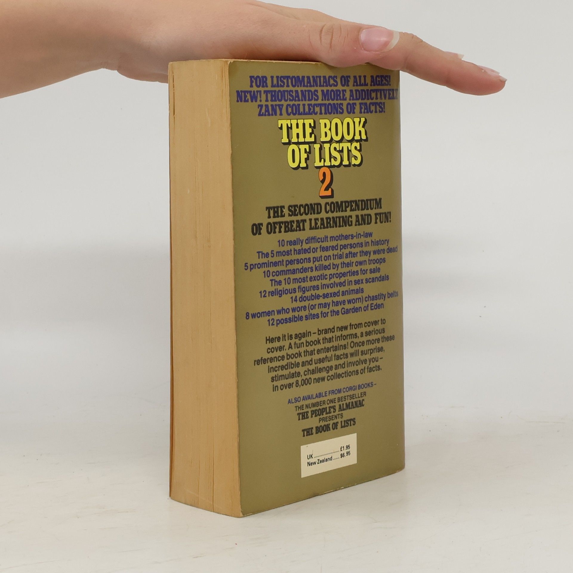 David Wallechinsky The Book of Lists 2