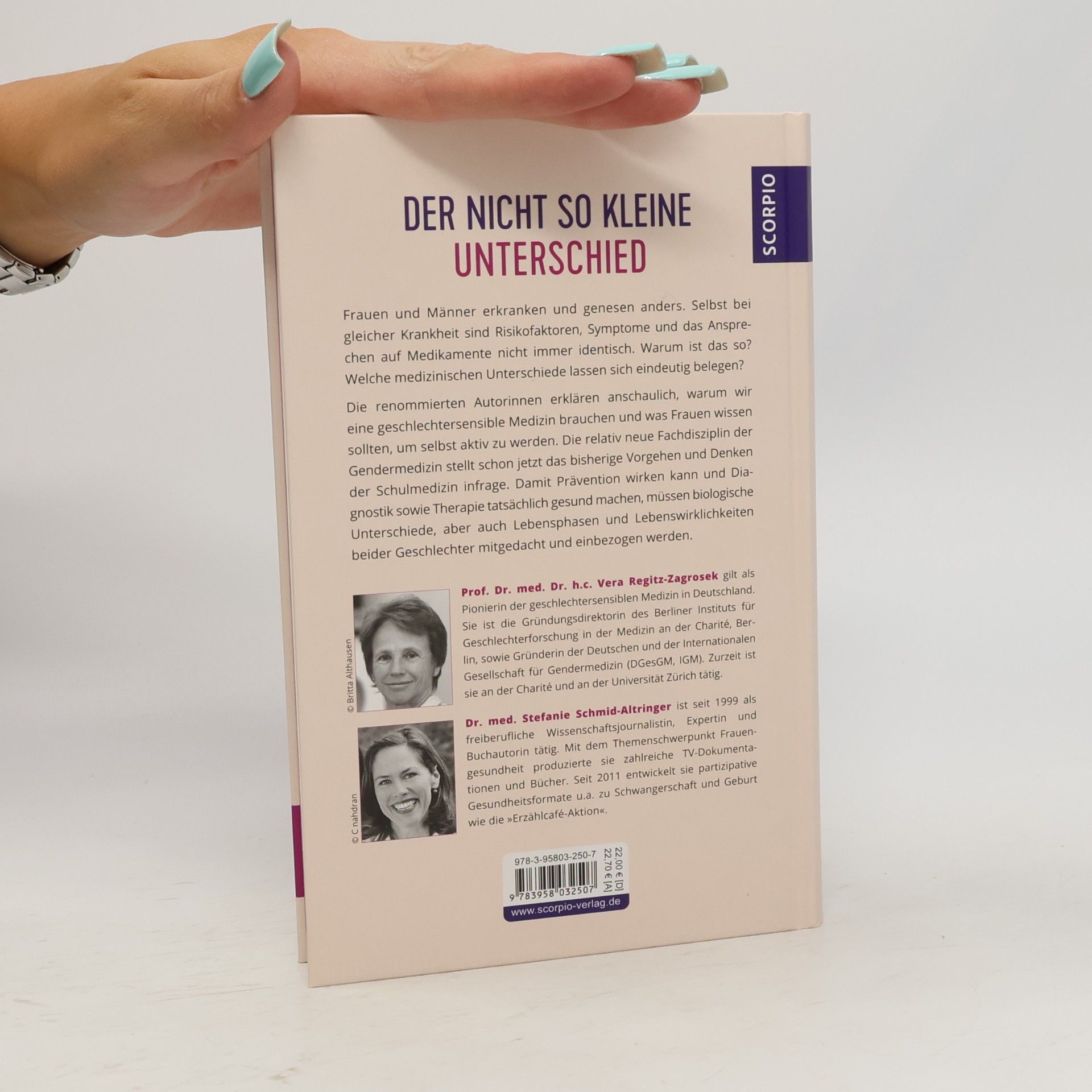 Vera Regitz-Zagrosek Gendermedizin: Warum Frauen eine andere Medizin brauchen