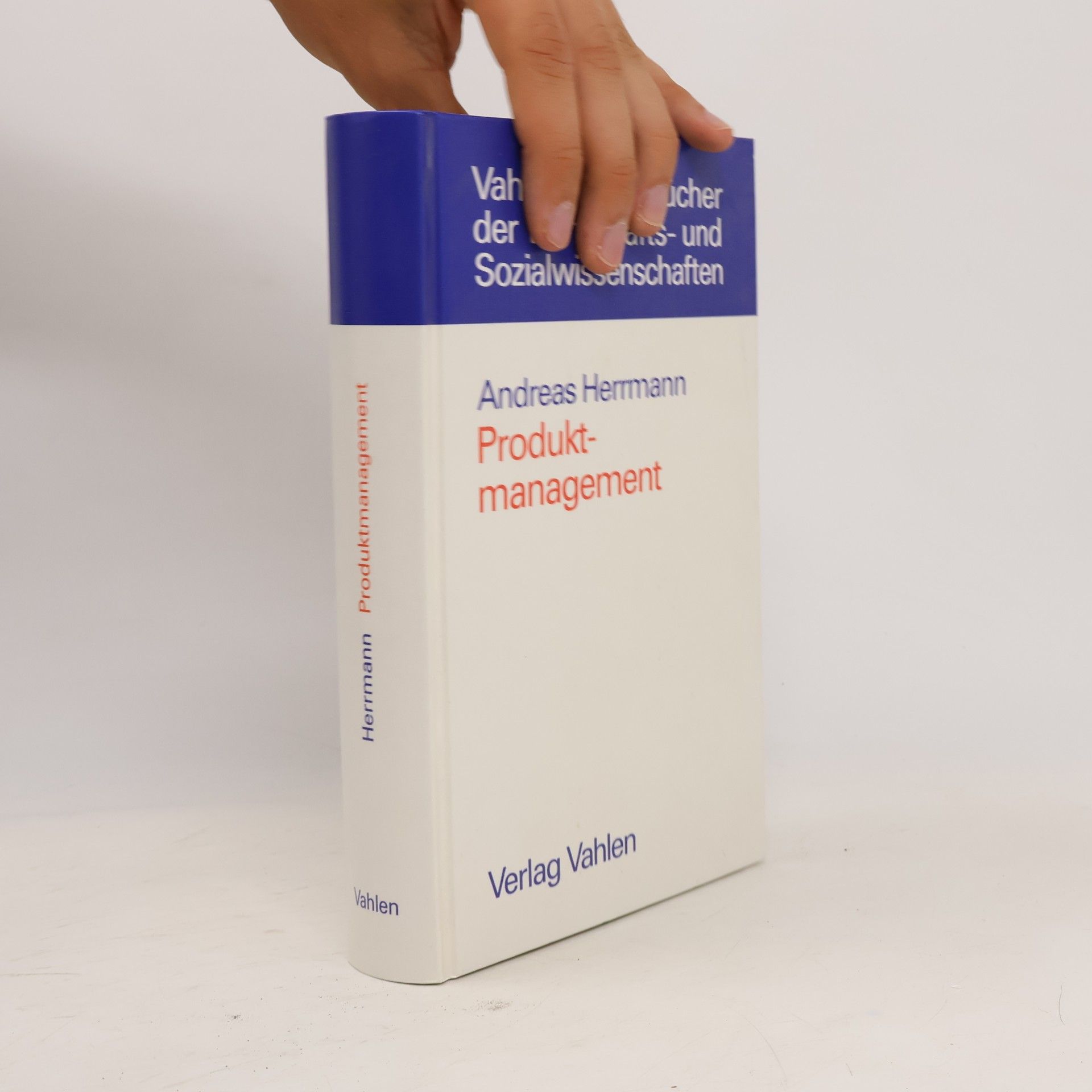 Andreas Herrmann Vahl Bücher der Wirtschafts- und Sozialwissenschaften: Produktmanagement
