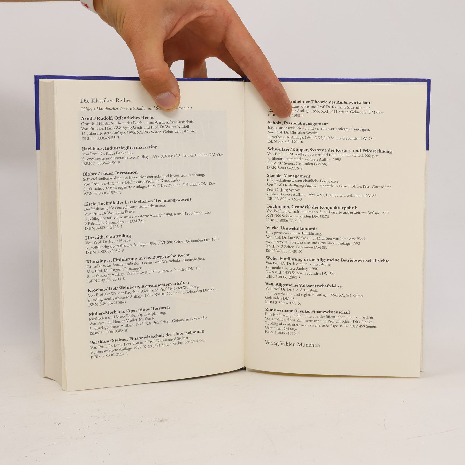Andreas Herrmann Vahl Bücher der Wirtschafts- und Sozialwissenschaften: Produktmanagement
