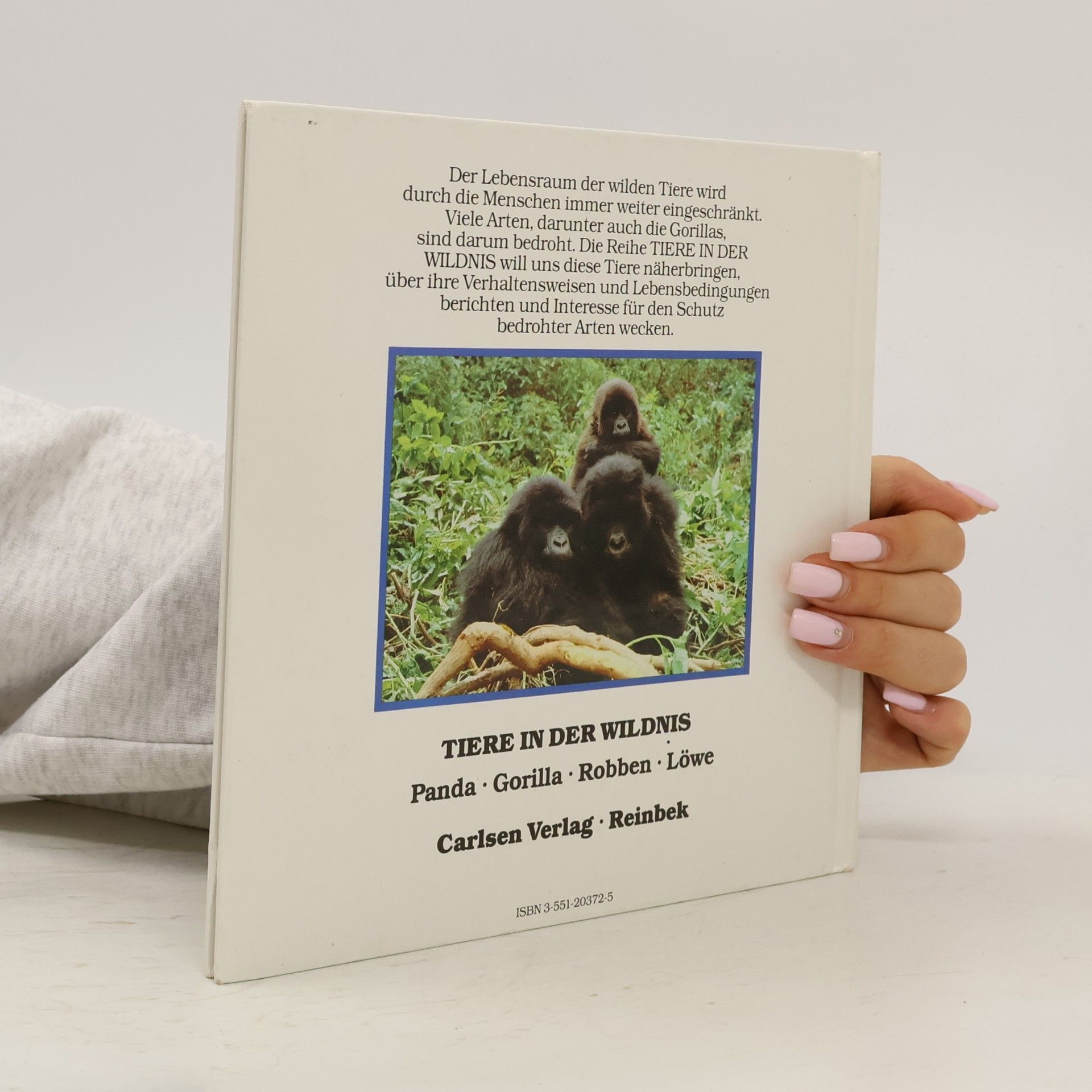 Mary Hoffman Tiere in der Wildnis