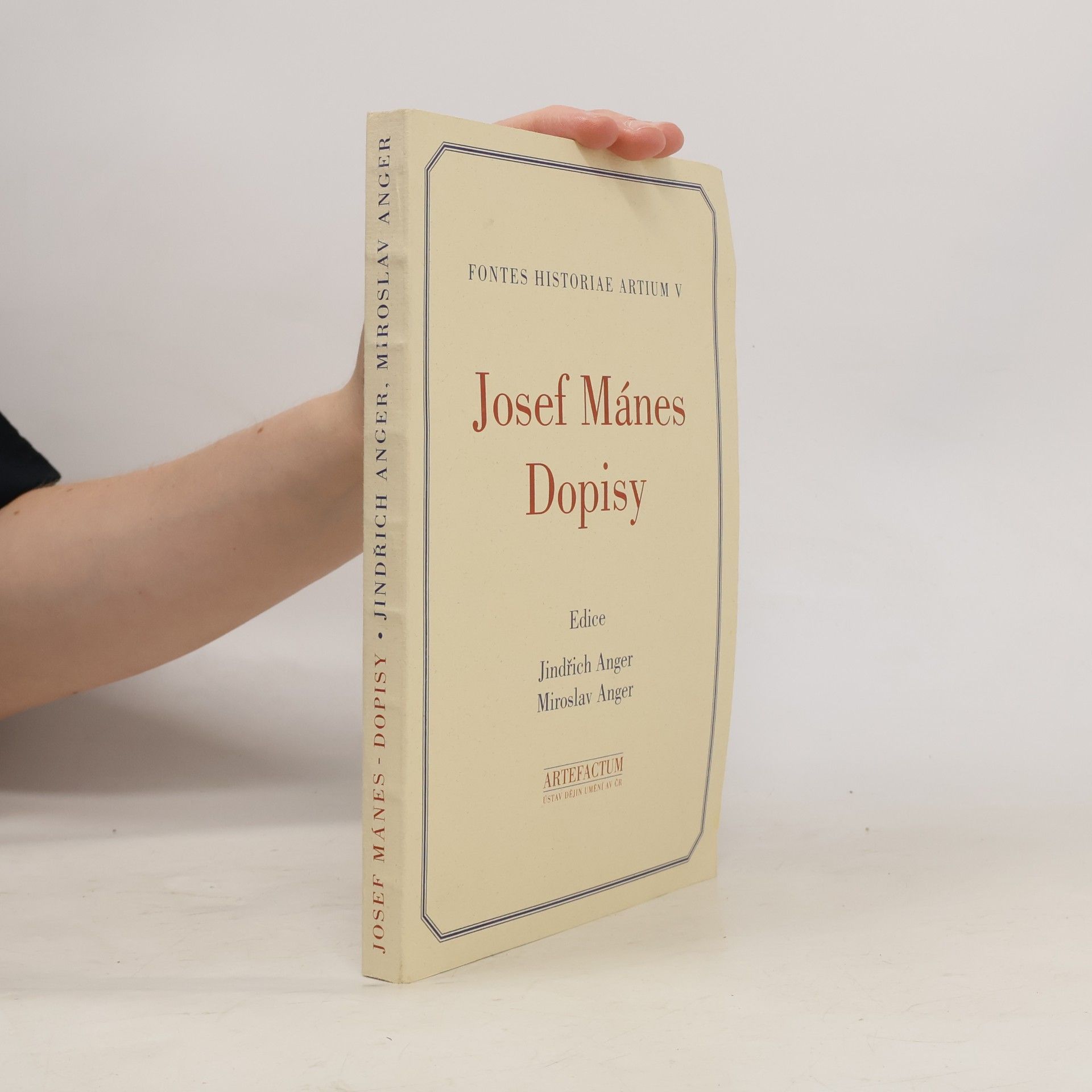 Josef Mánes Dopisy