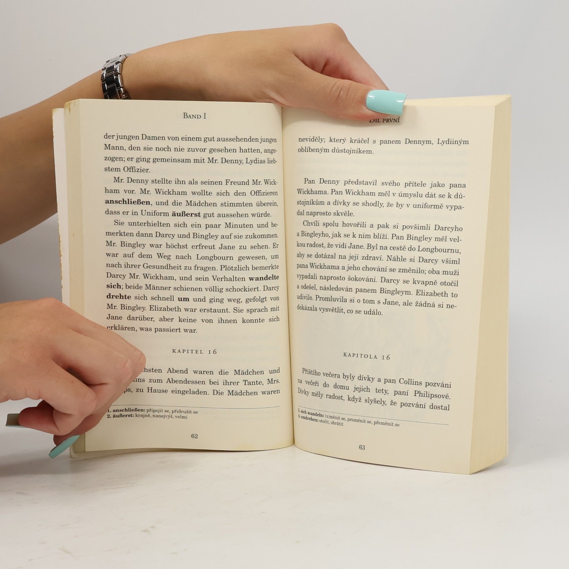 Jane Austen Stolz und Vorurteil, Pýcha a předsudek