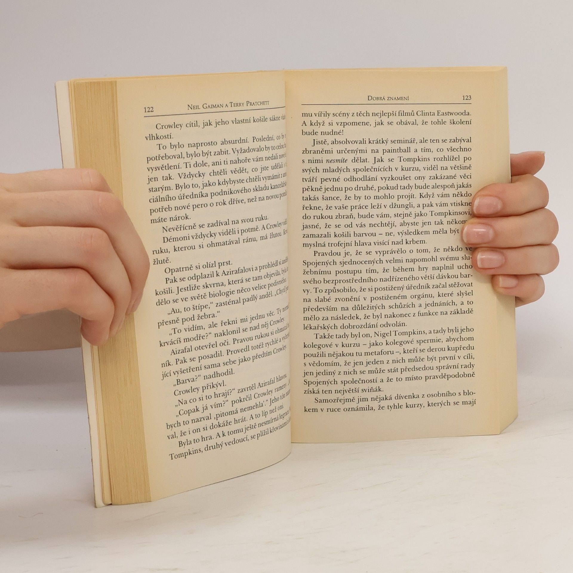 Terry Pratchett Dobrá znamení