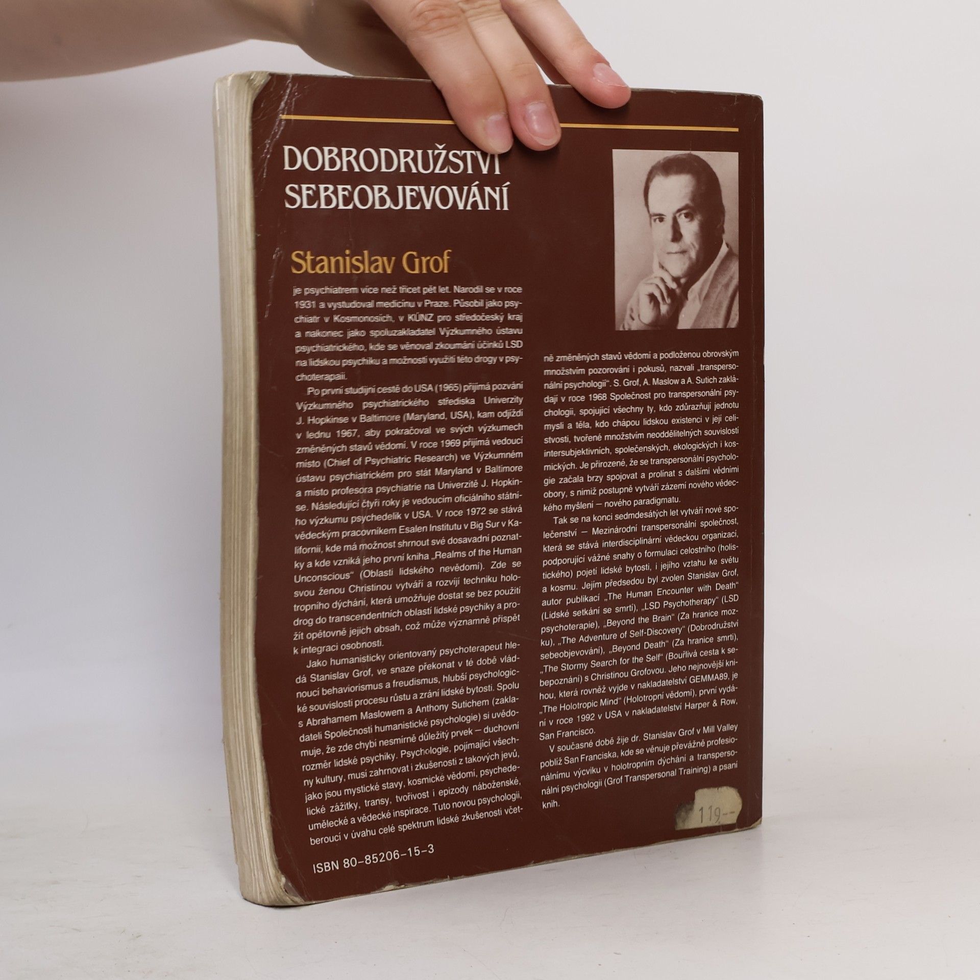 Stanislav Grof Dobrodružství sebeobjevování