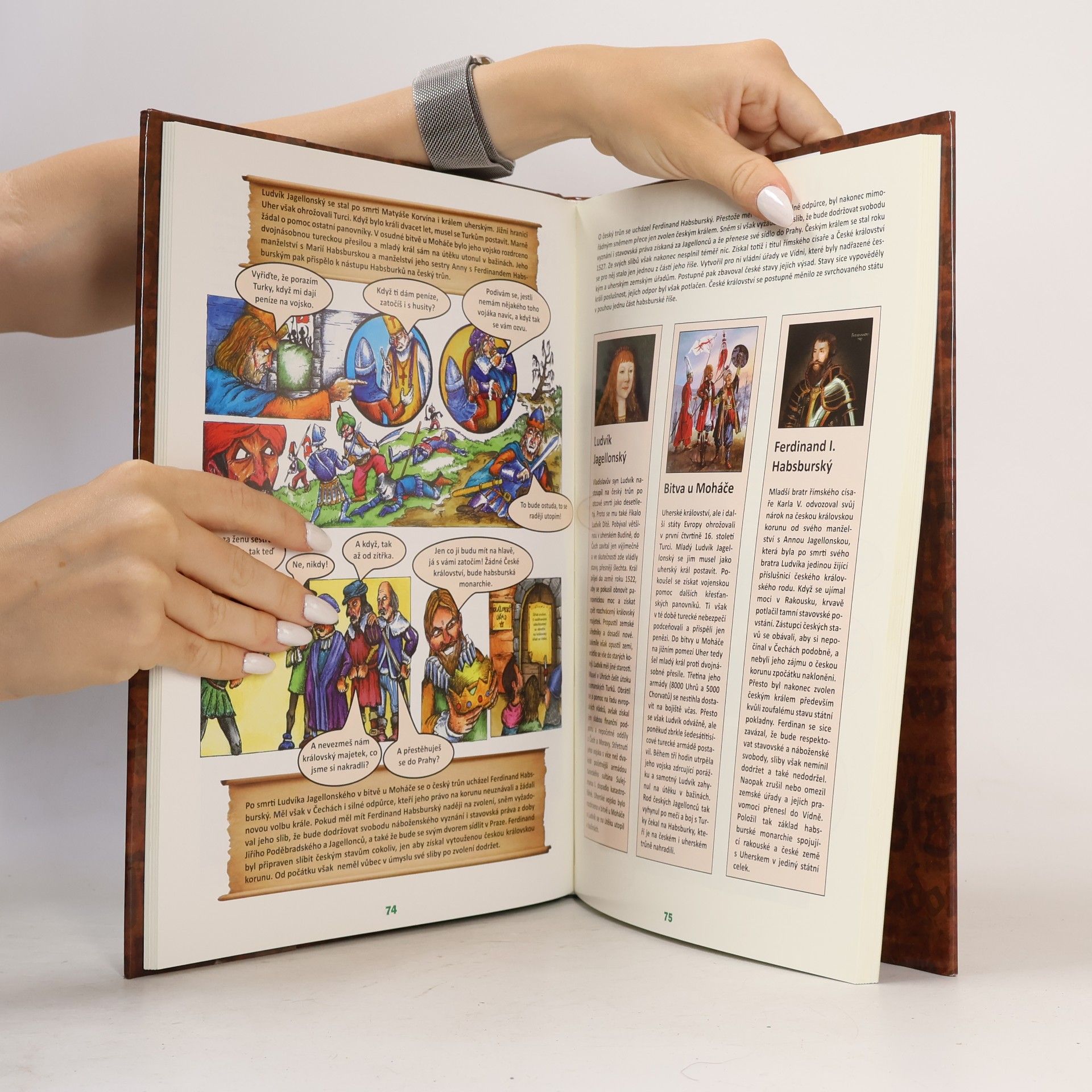 Petr Dvořáček Ilustrované dějiny naší země pro děti i dospělé + komiks