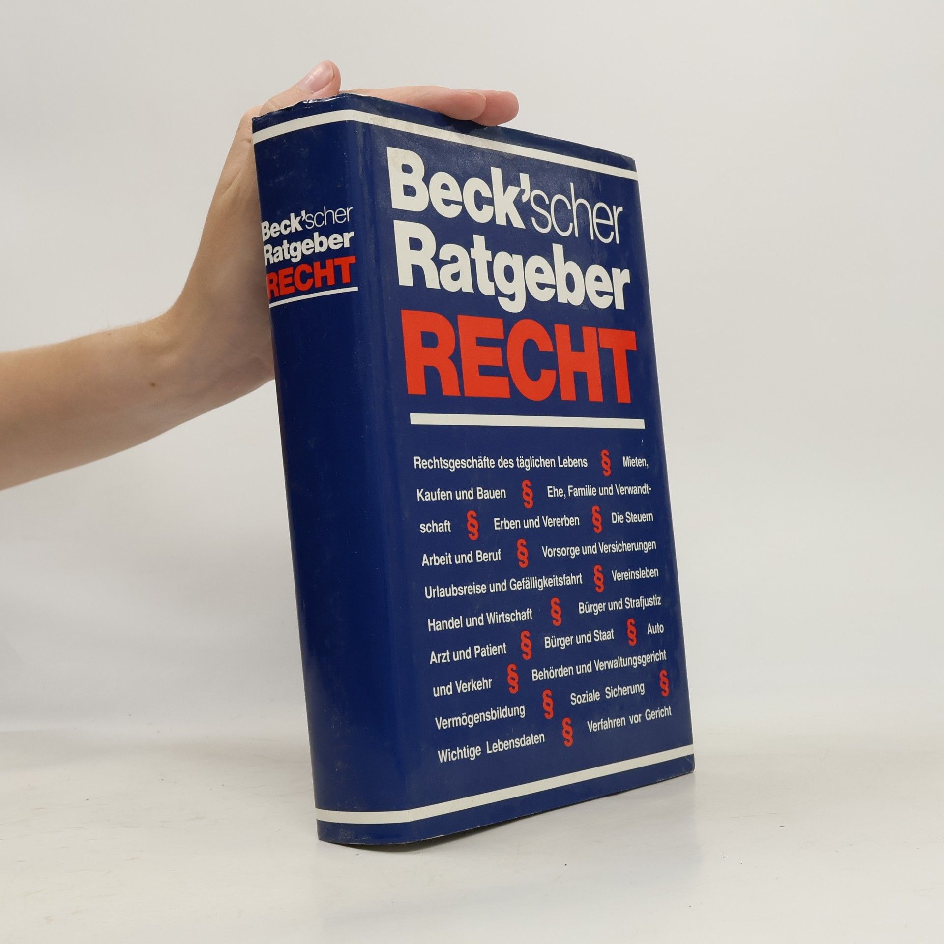 Collectif d'auteurs Beck'scher Ratgeber Recht