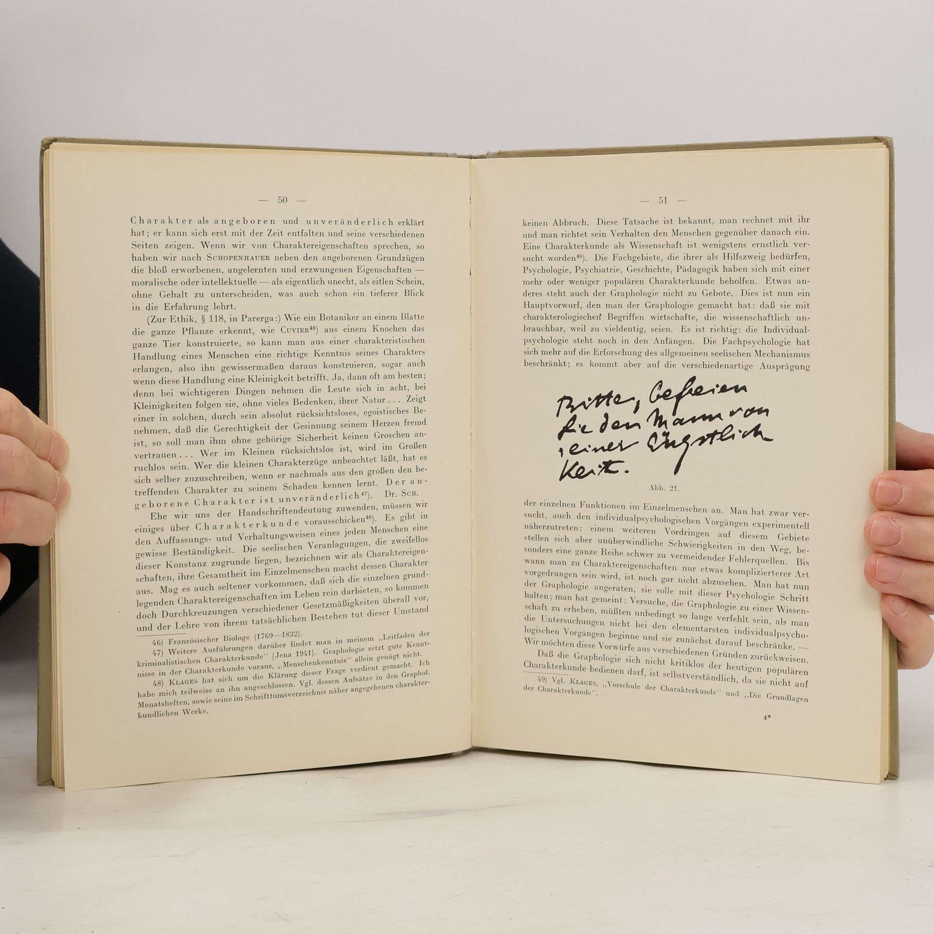 Georg Meyer Graphologie
