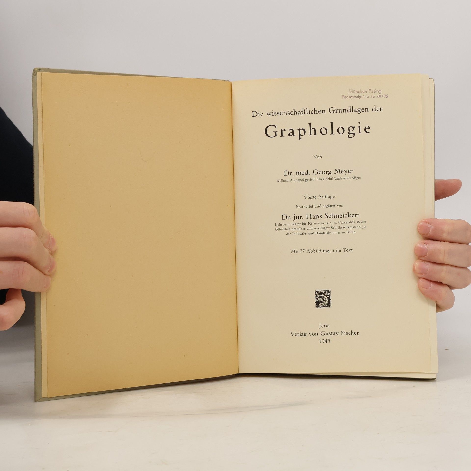 Georg Meyer Graphologie