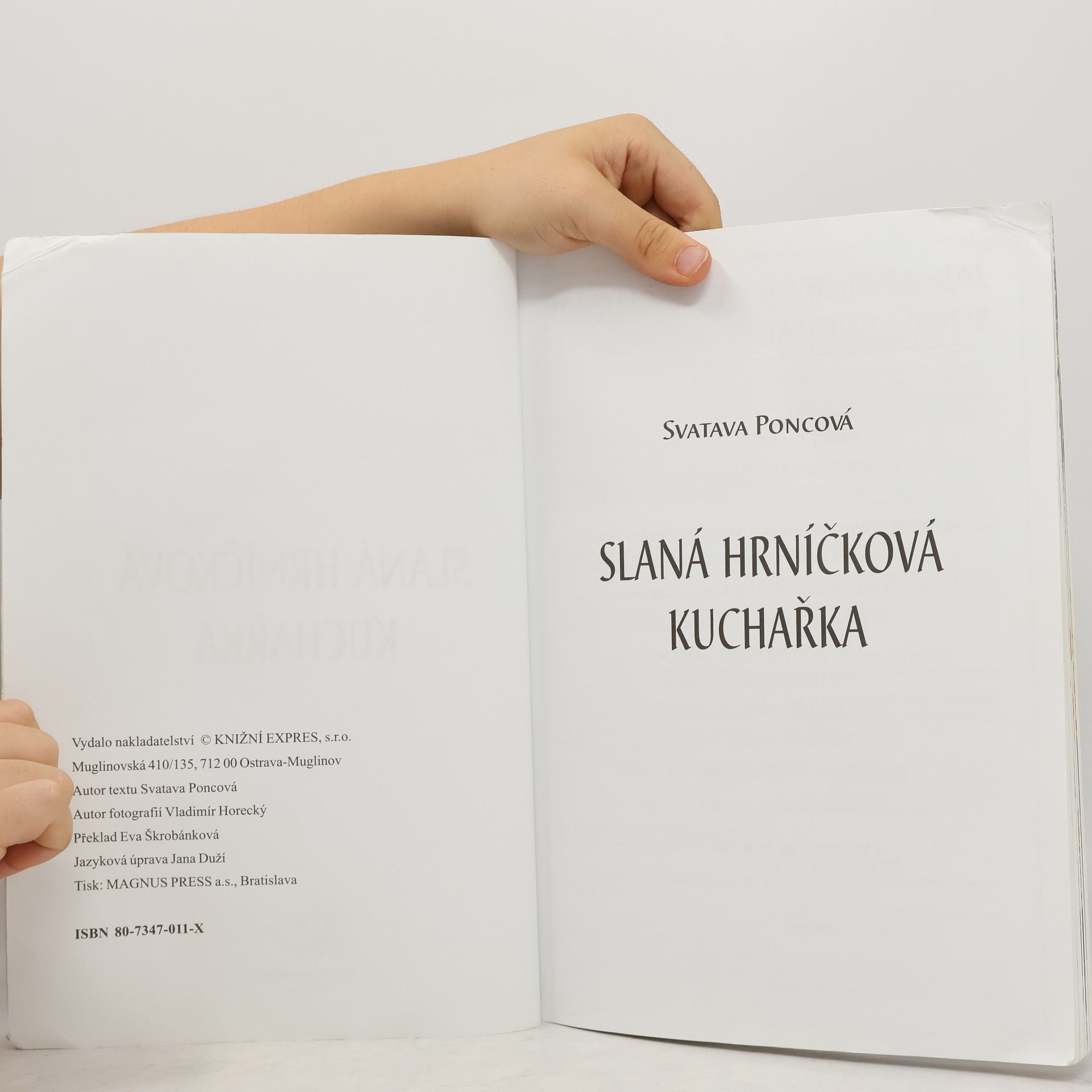 Poncová Svatava Slaná hrníčková kuchařka