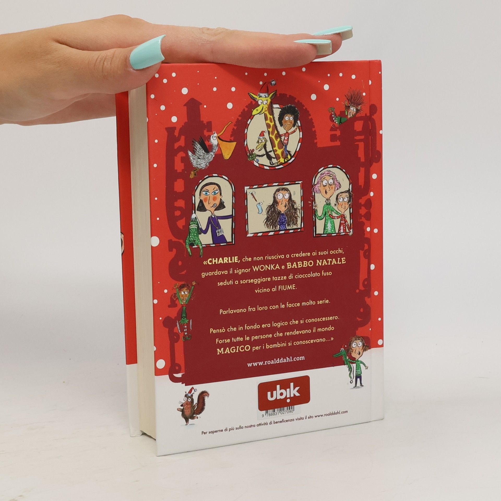 Roald Dahl Charlie e la fabbrica del Natale