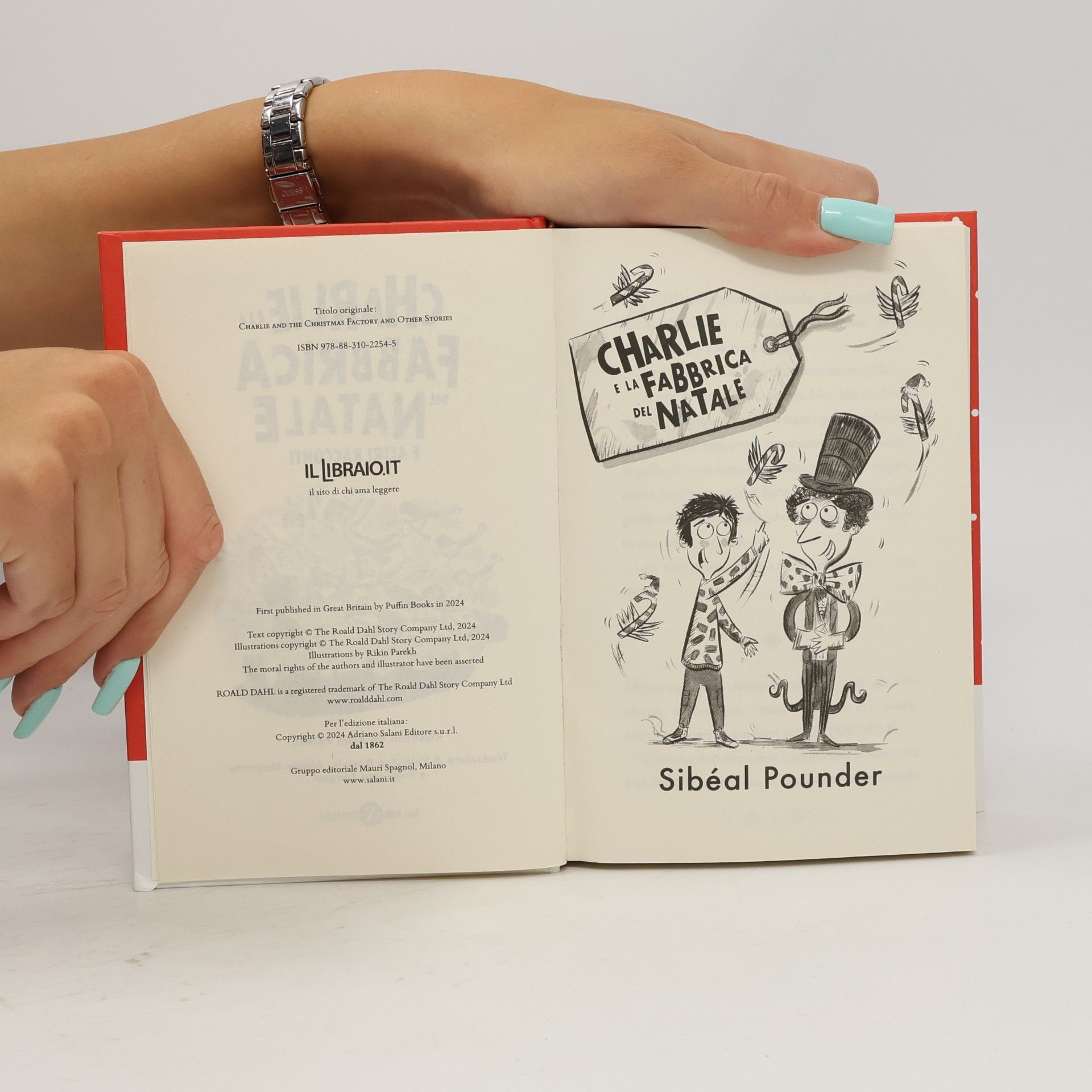 Roald Dahl Charlie e la fabbrica del Natale