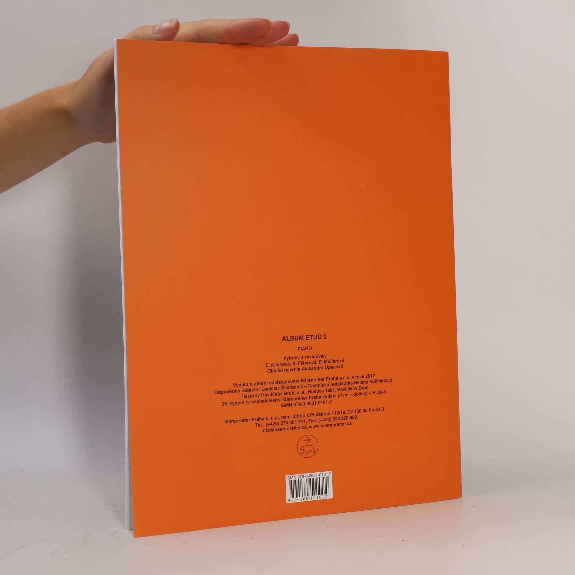 Bärenreiter Praha s.r.o Album etud 2