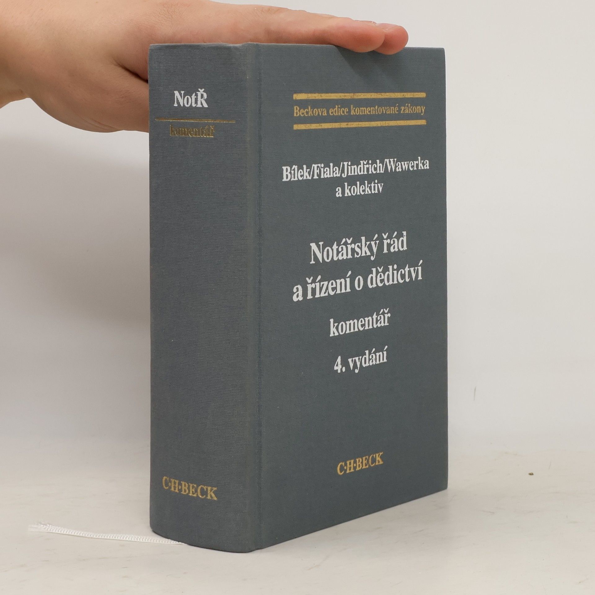 Miloslav Jindřich Notářský řád a řízení o dědictví – komentář