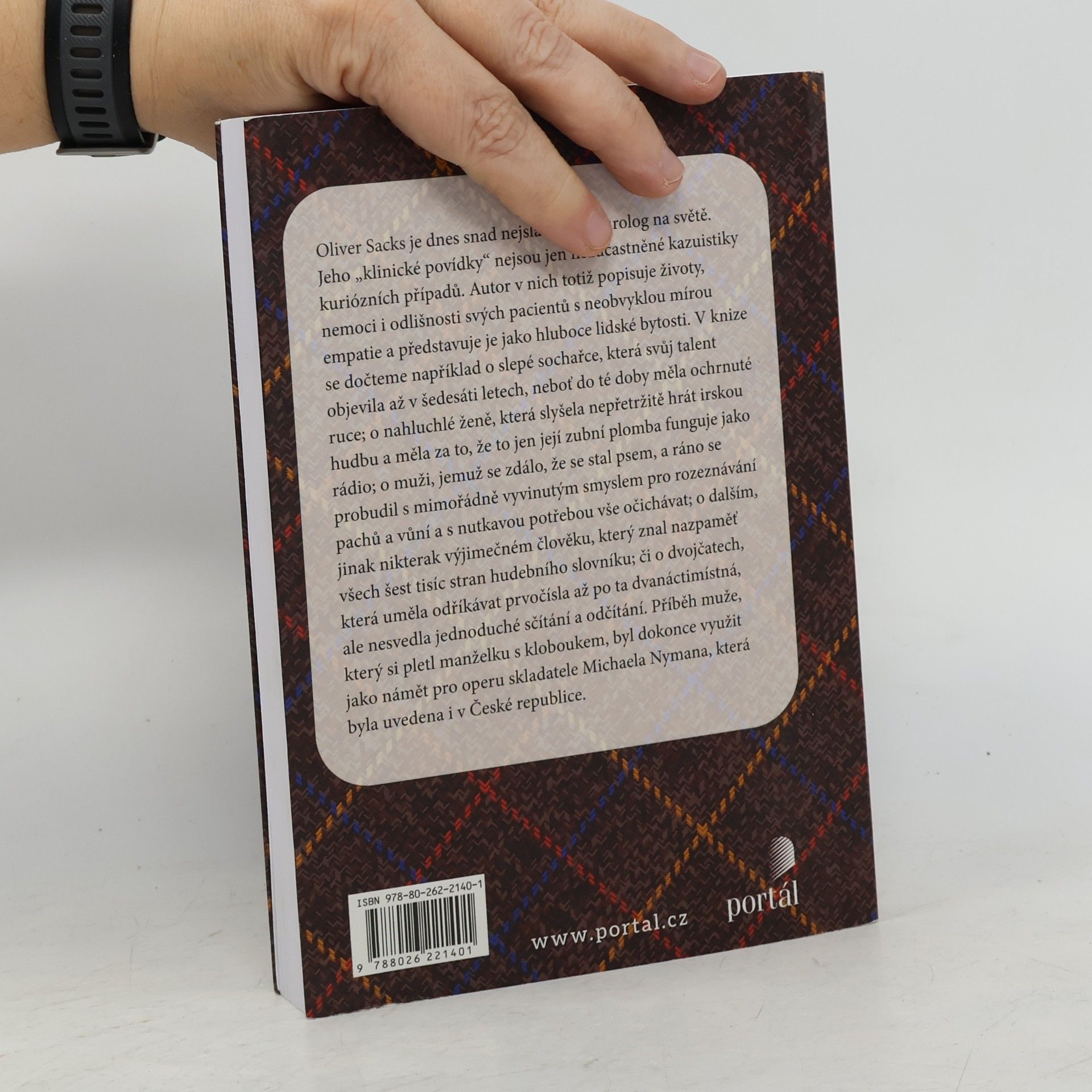 Oliver Sacks Muž, který si pletl manželku s kloboukem