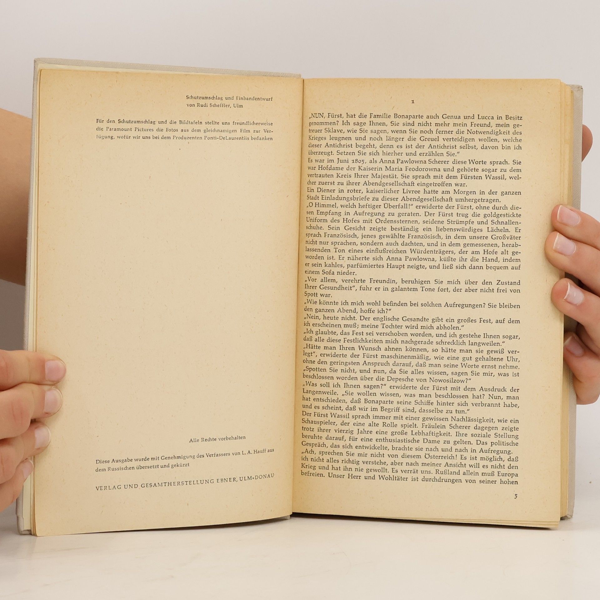 Lew Nikolajewitsch Tolstoi Krieg und Frieden