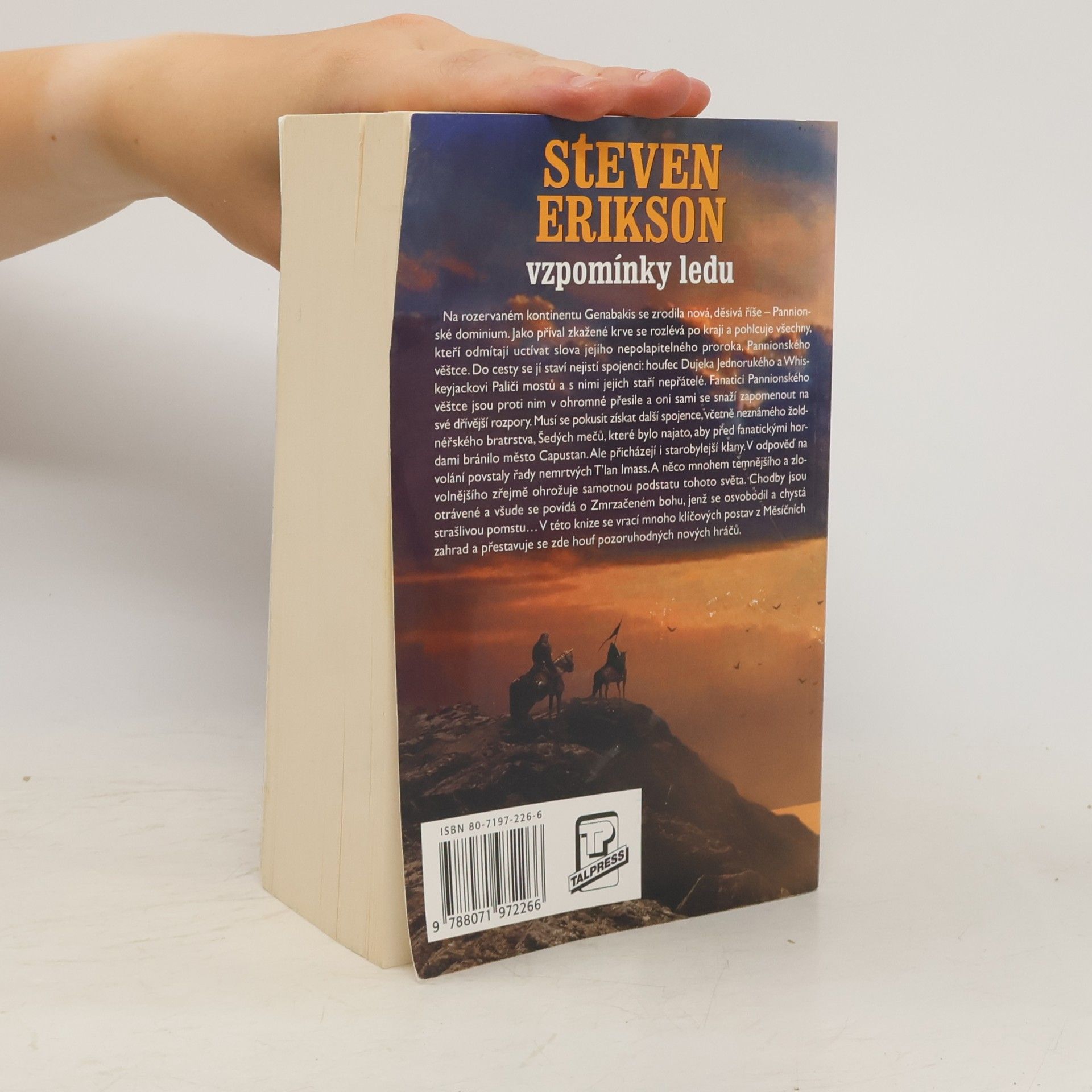 Steven Erikson Vzpomínky ledu