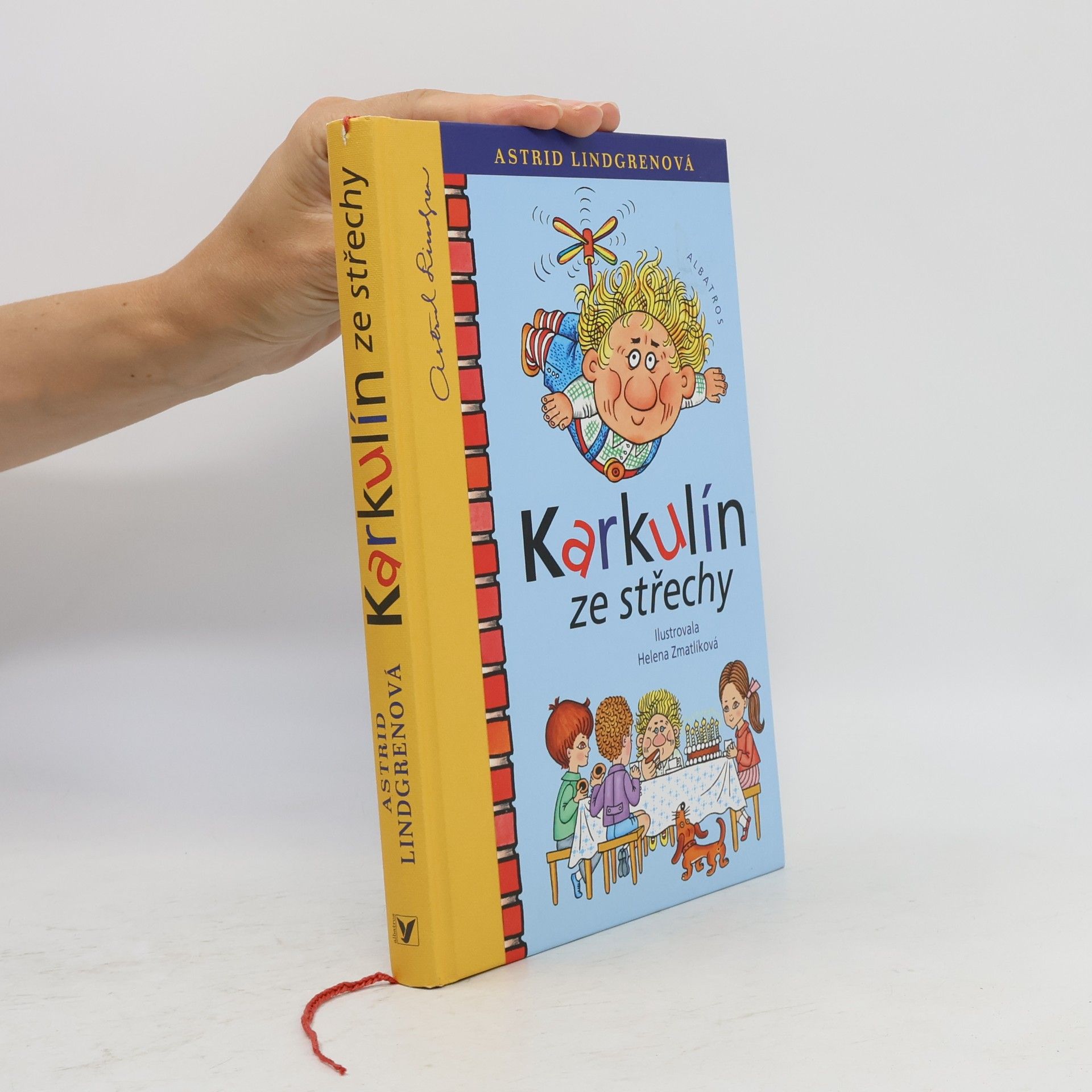 Astrid Lindgren Karkulín ze střechy