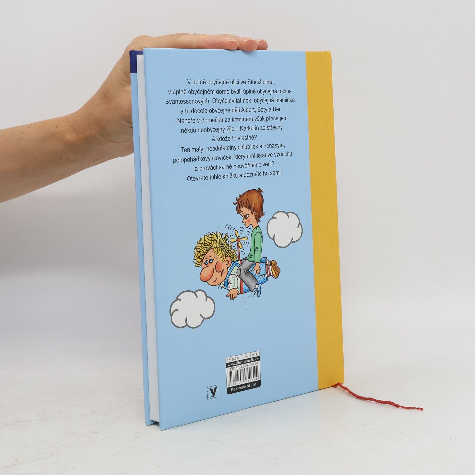 Astrid Lindgren Karkulín ze střechy