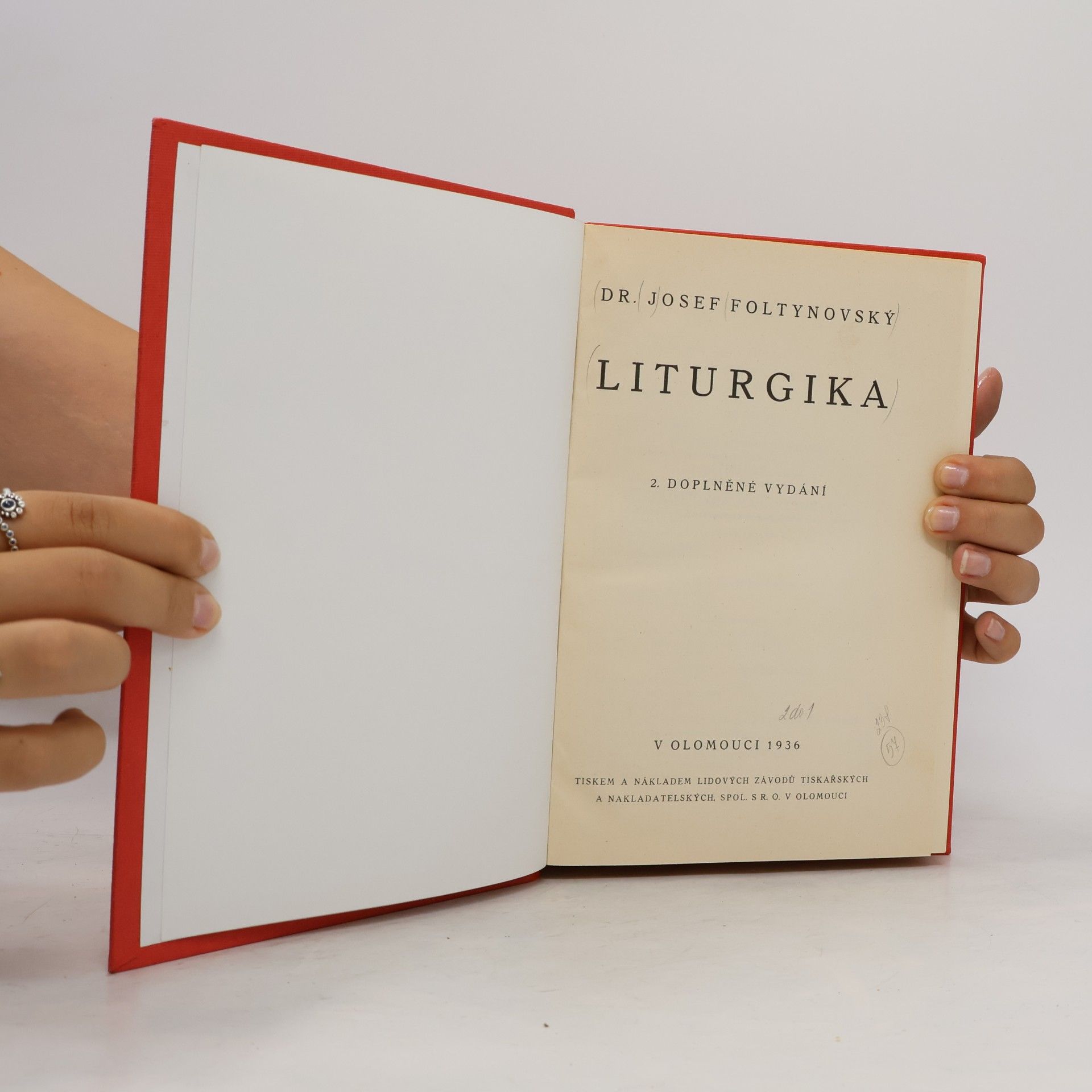 Josef Foltynovský Liturgika